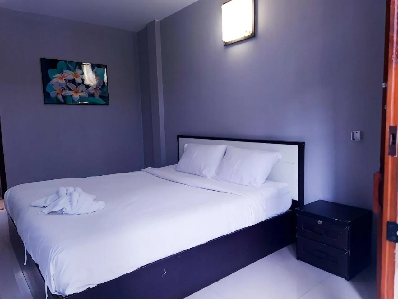 Bed in Natthapon Resort Kaeng Kachan