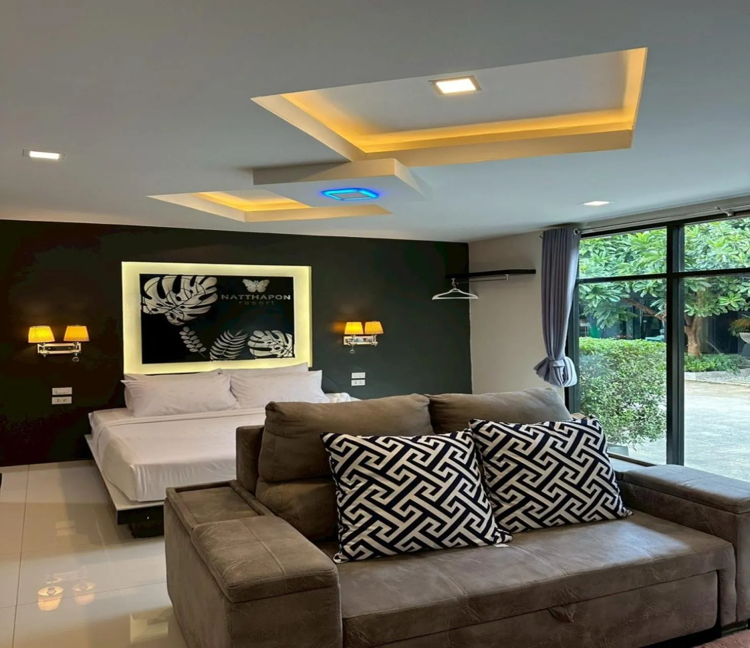 Bedroom in Natthapon Resort Kaeng Kachan