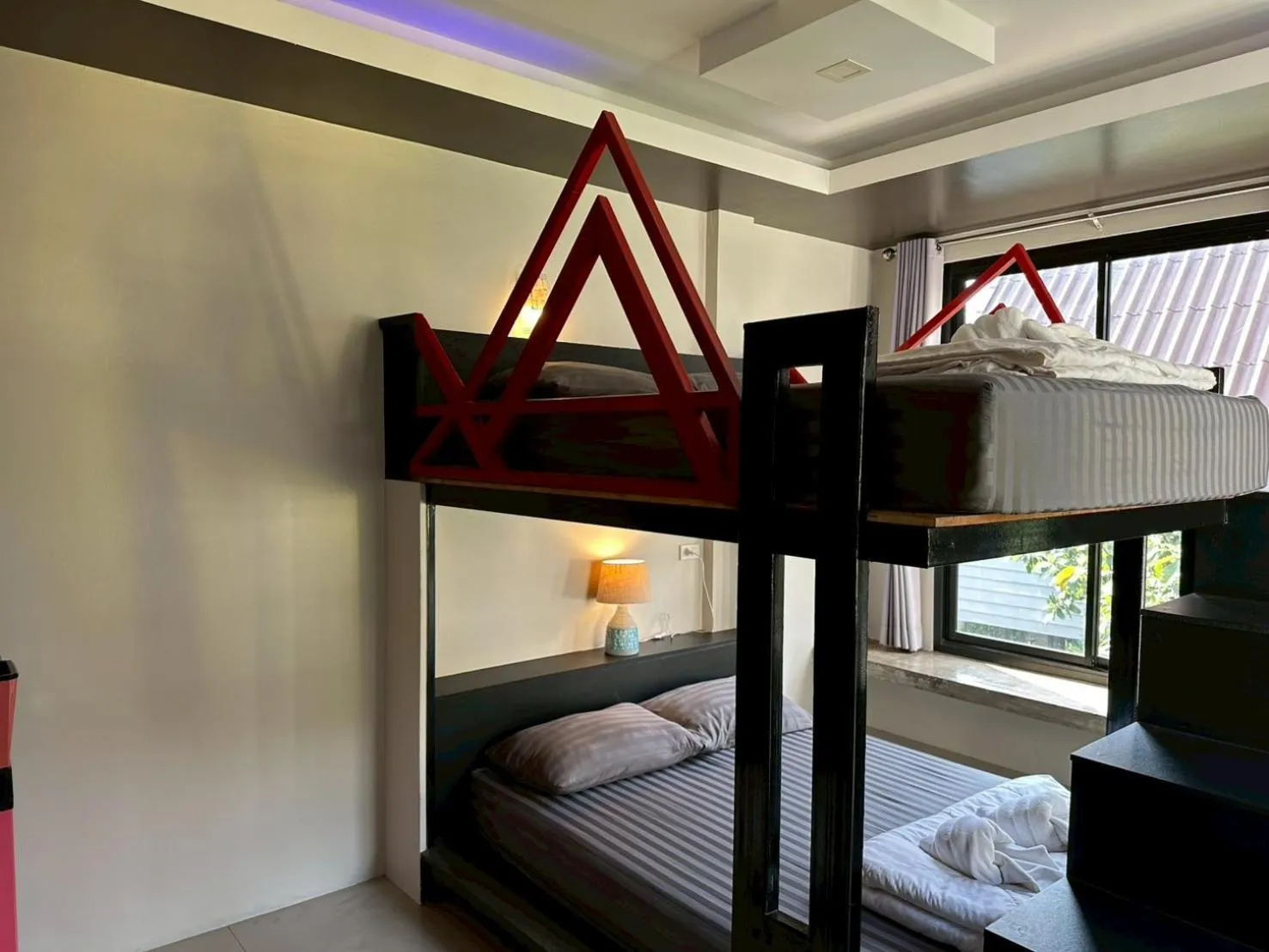 Bed in Natthapon Resort Kaeng Kachan