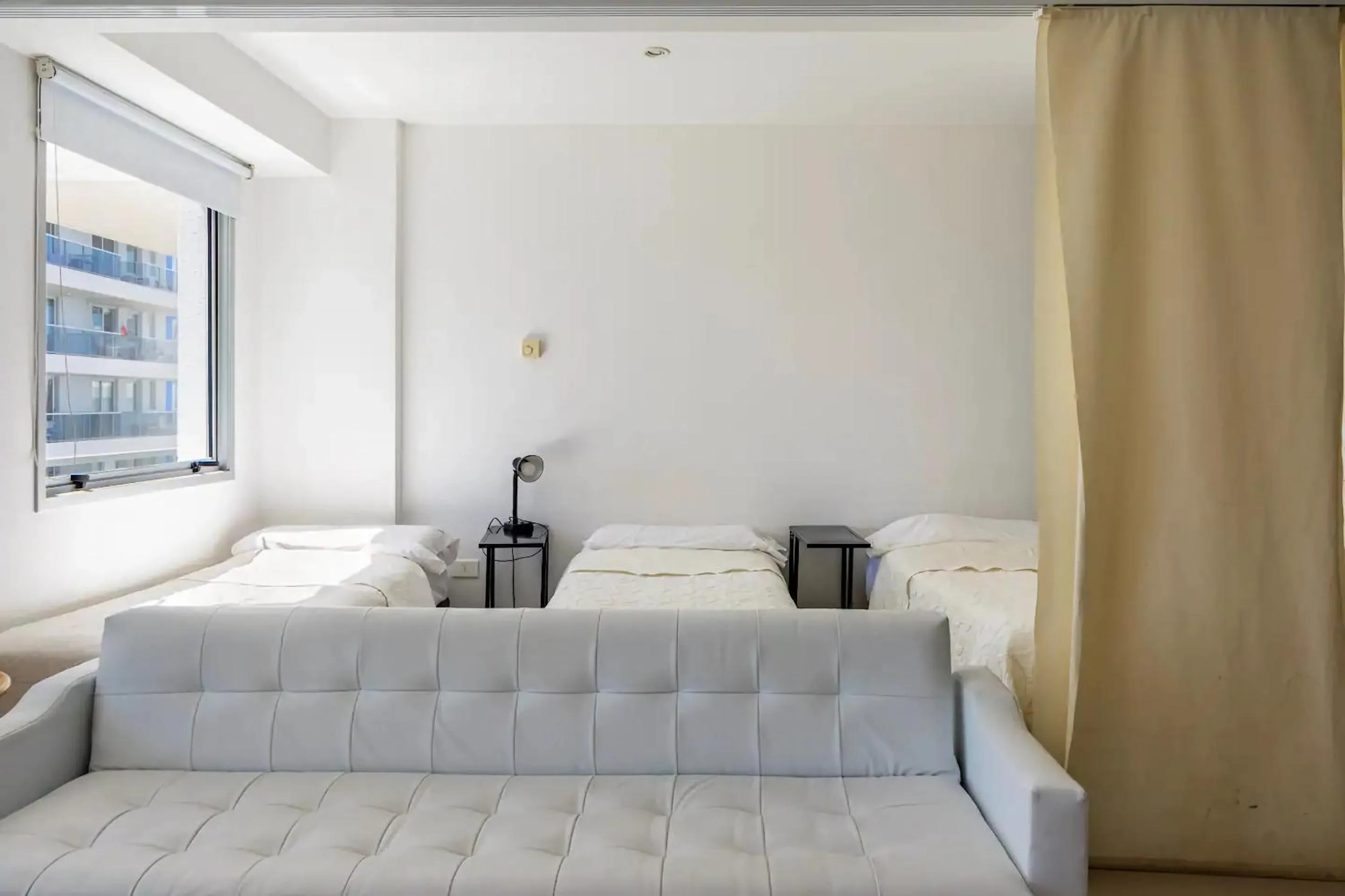 Bed in Arenas del Mar Apartments