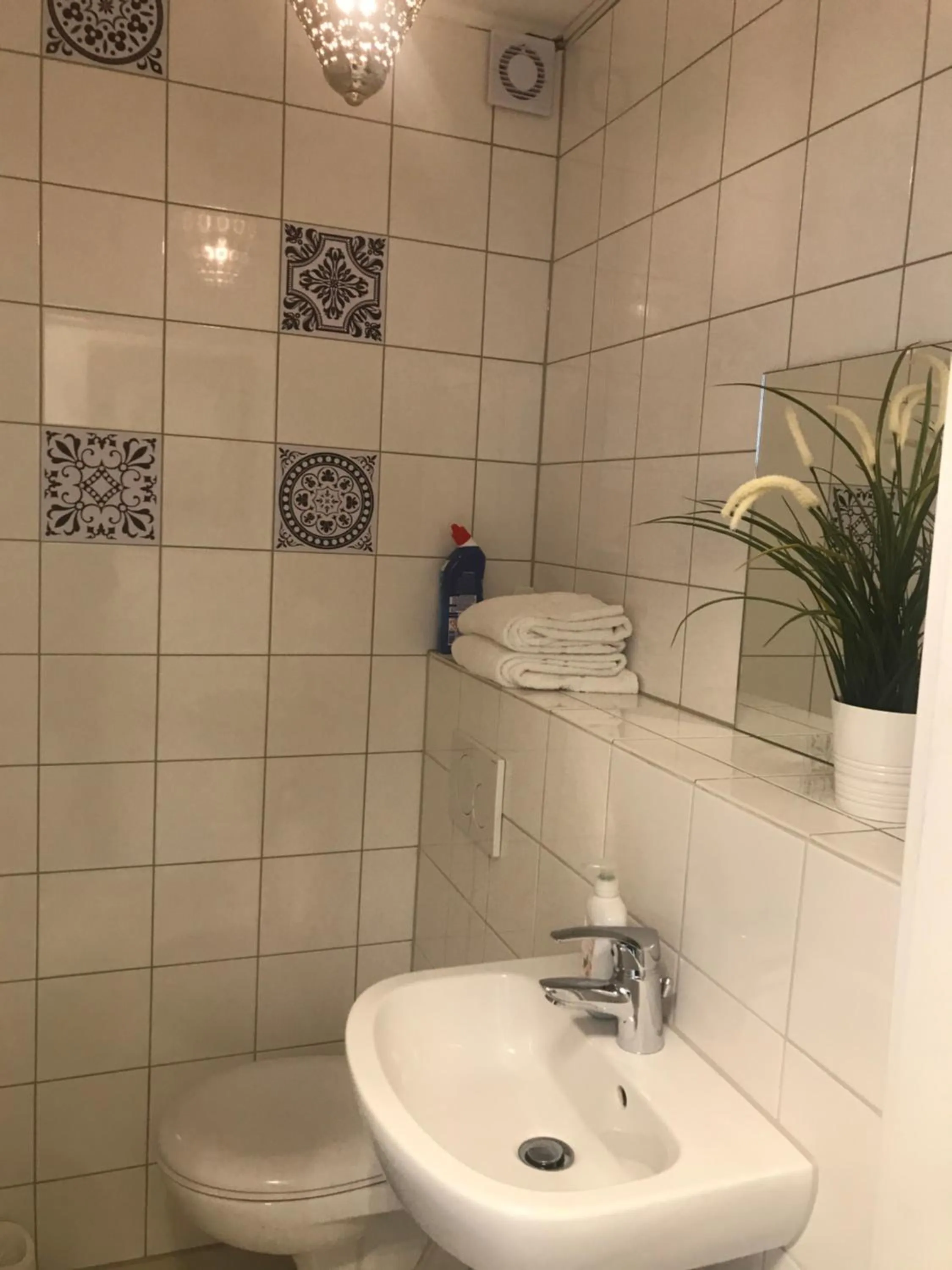 Bathroom in Baynunah Suites Aparthotel