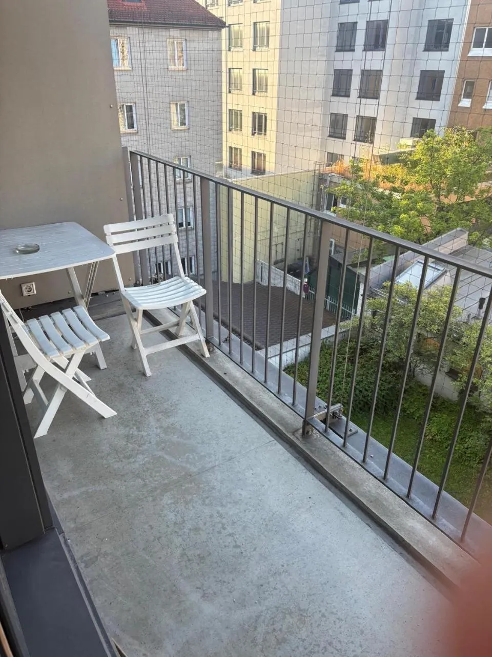Balcony/Terrace in Baynunah Suites Aparthotel