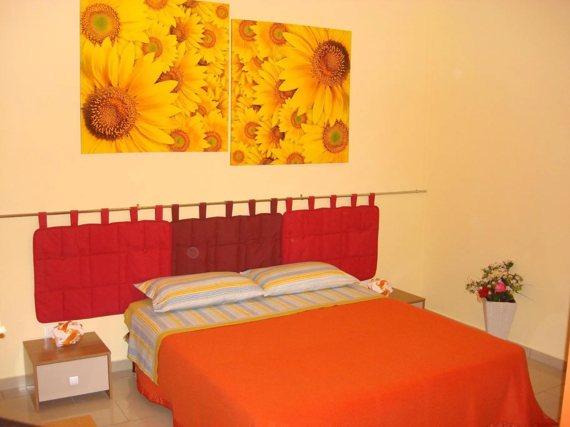 Bed in B&B Il Gabbiano