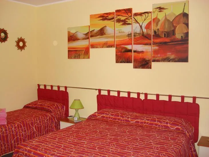 Bed in B&B Il Gabbiano