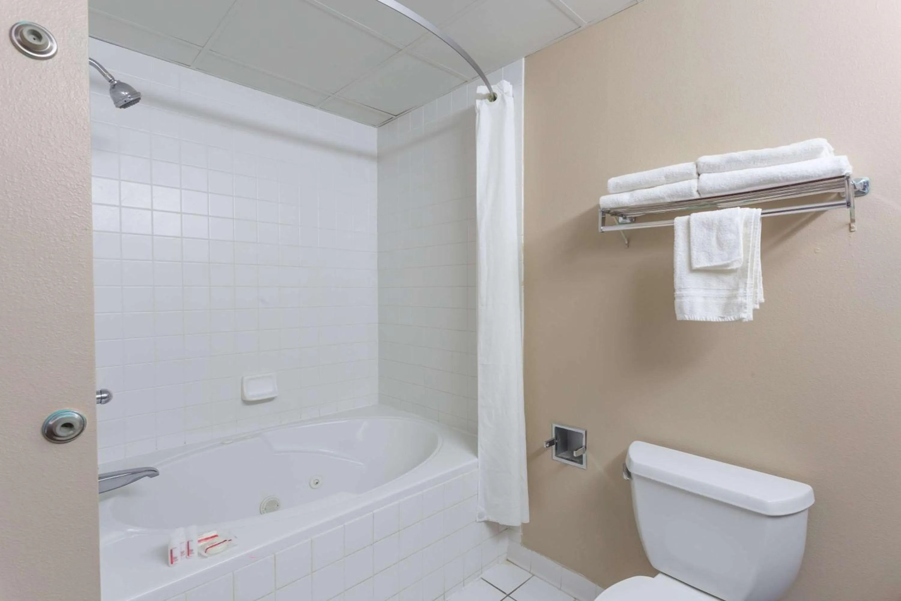 Bathroom in Super 8 by Wyndham Indianola