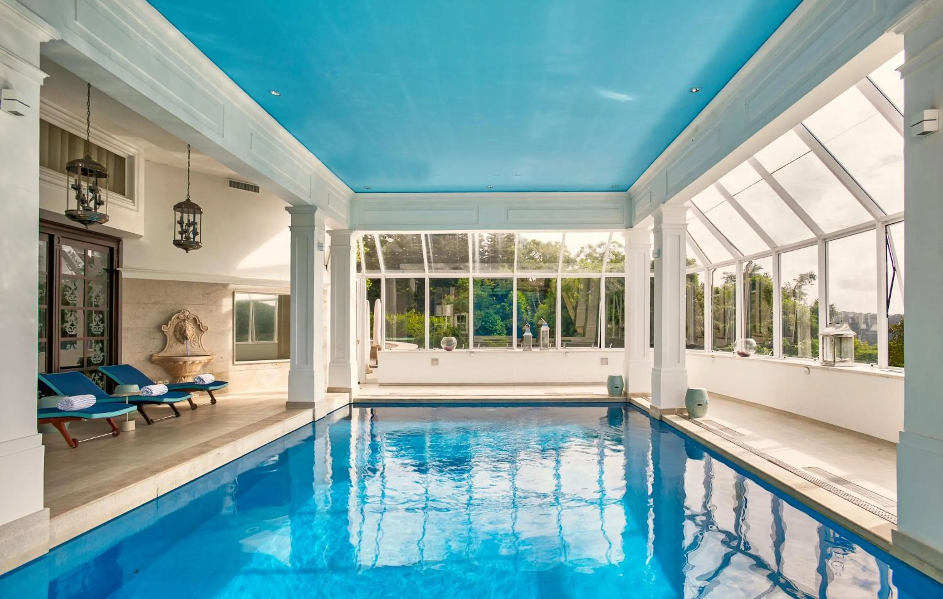 Pool view in Castelo Saint Andrews