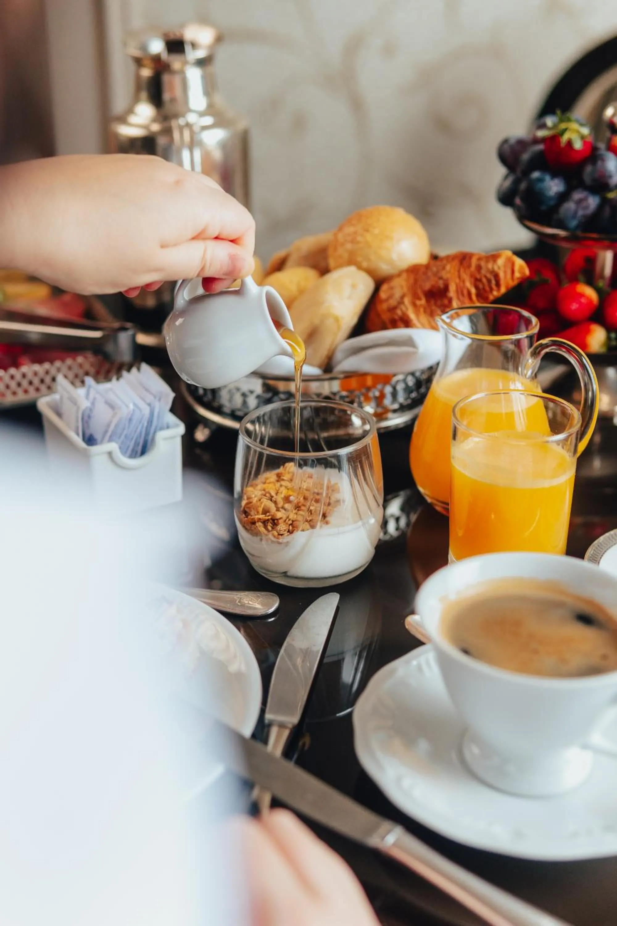 Breakfast in Castelo Saint Andrews
