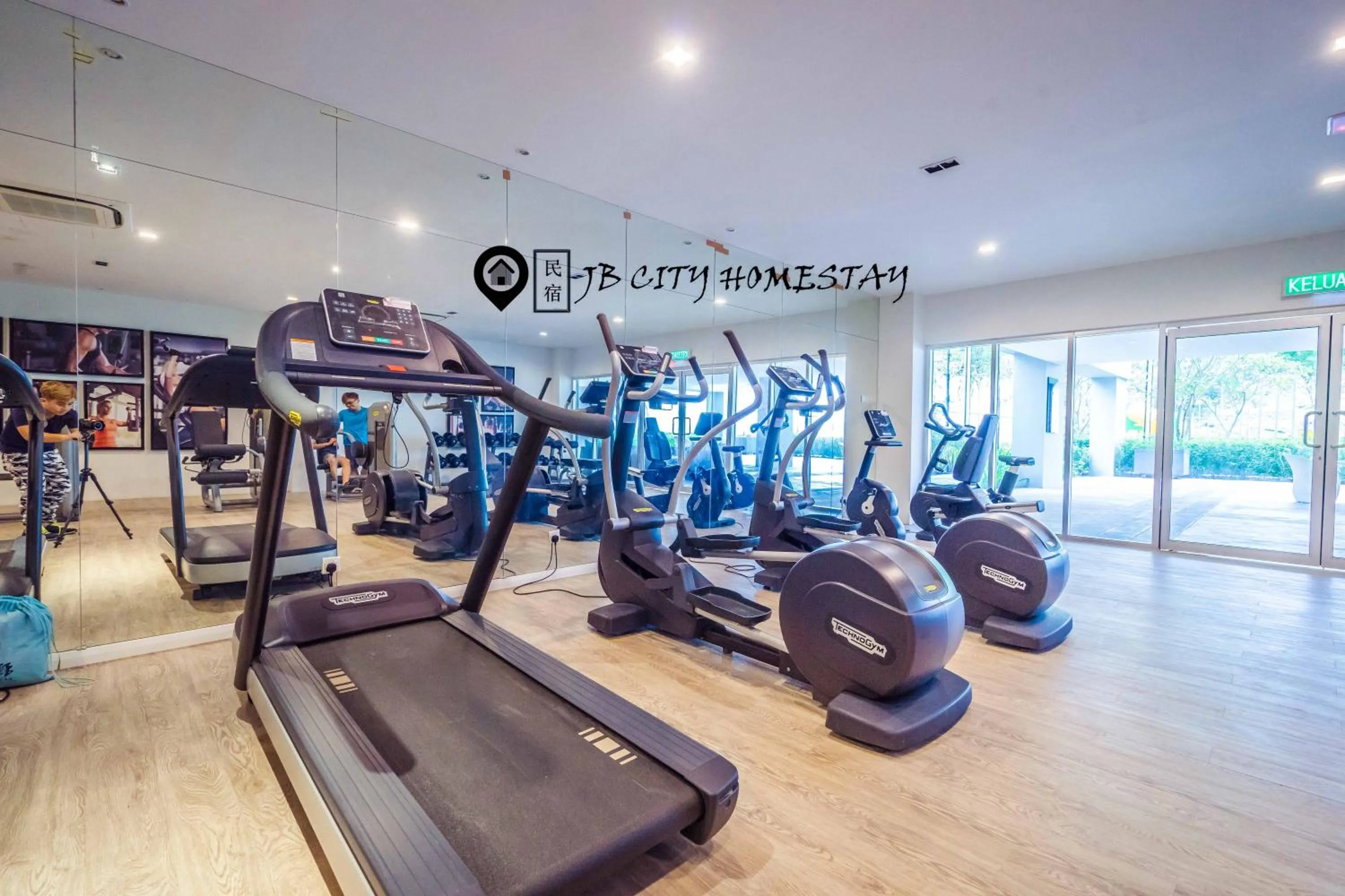 Fitness centre/facilities in Pangsapuri Meridian by RR JBcity