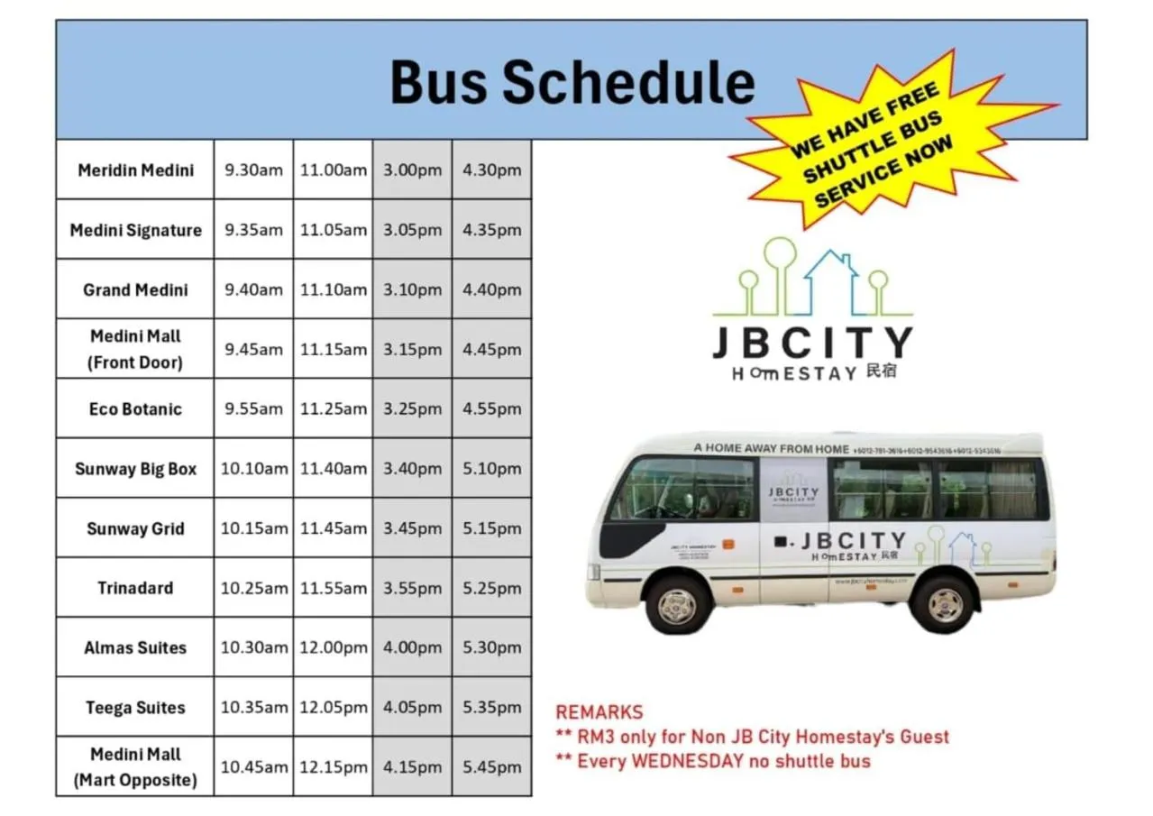 shuttle in Pangsapuri Meridian by RR JBcity