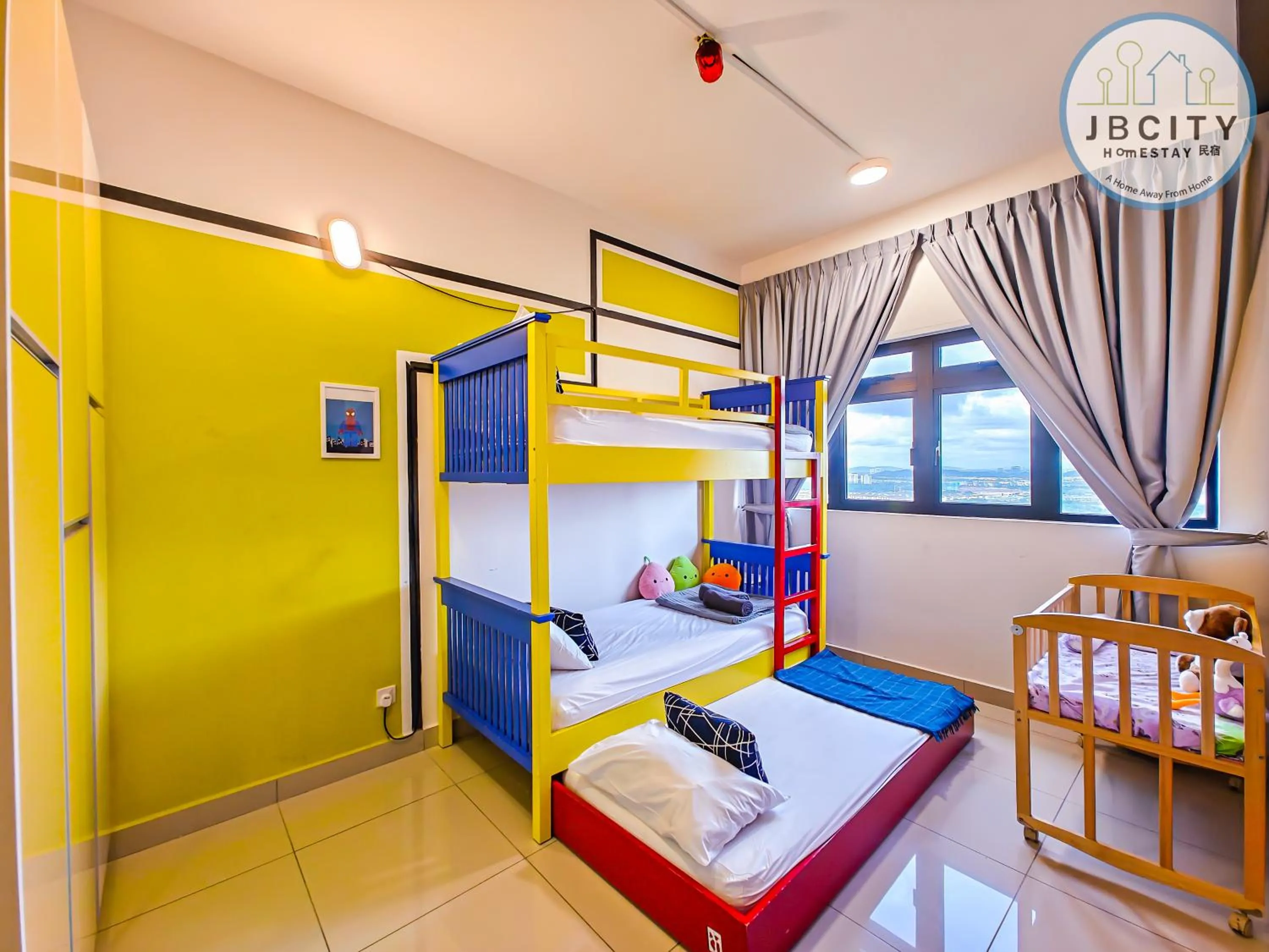 Bed in Pangsapuri Meridian by RR JBcity