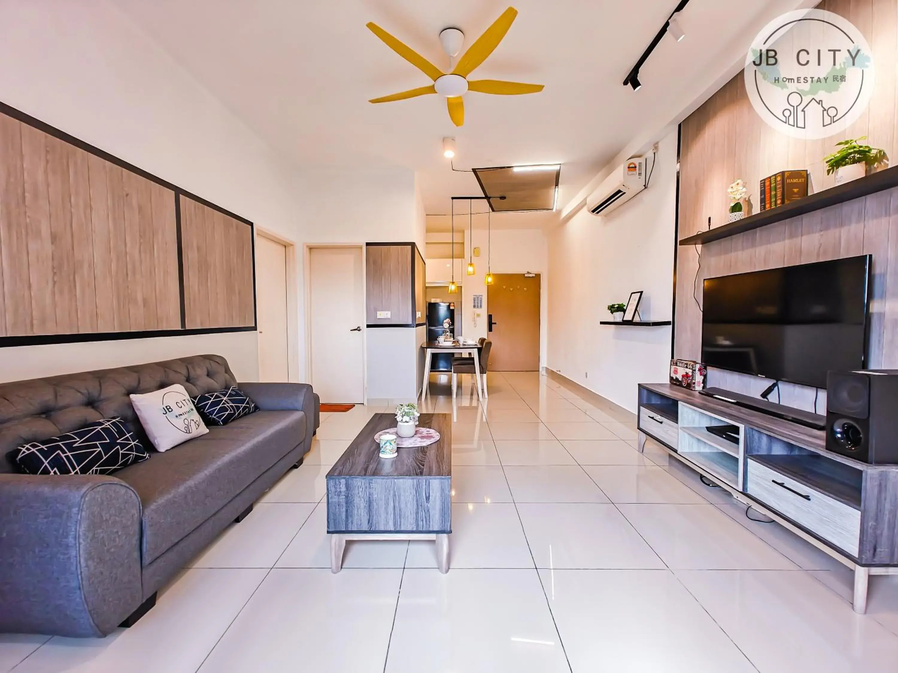 One-Bedroom Apartment in Pangsapuri Meridian by RR JBcity One-Bedroom Apartment in Pangsapuri Meridian by RR JBcity