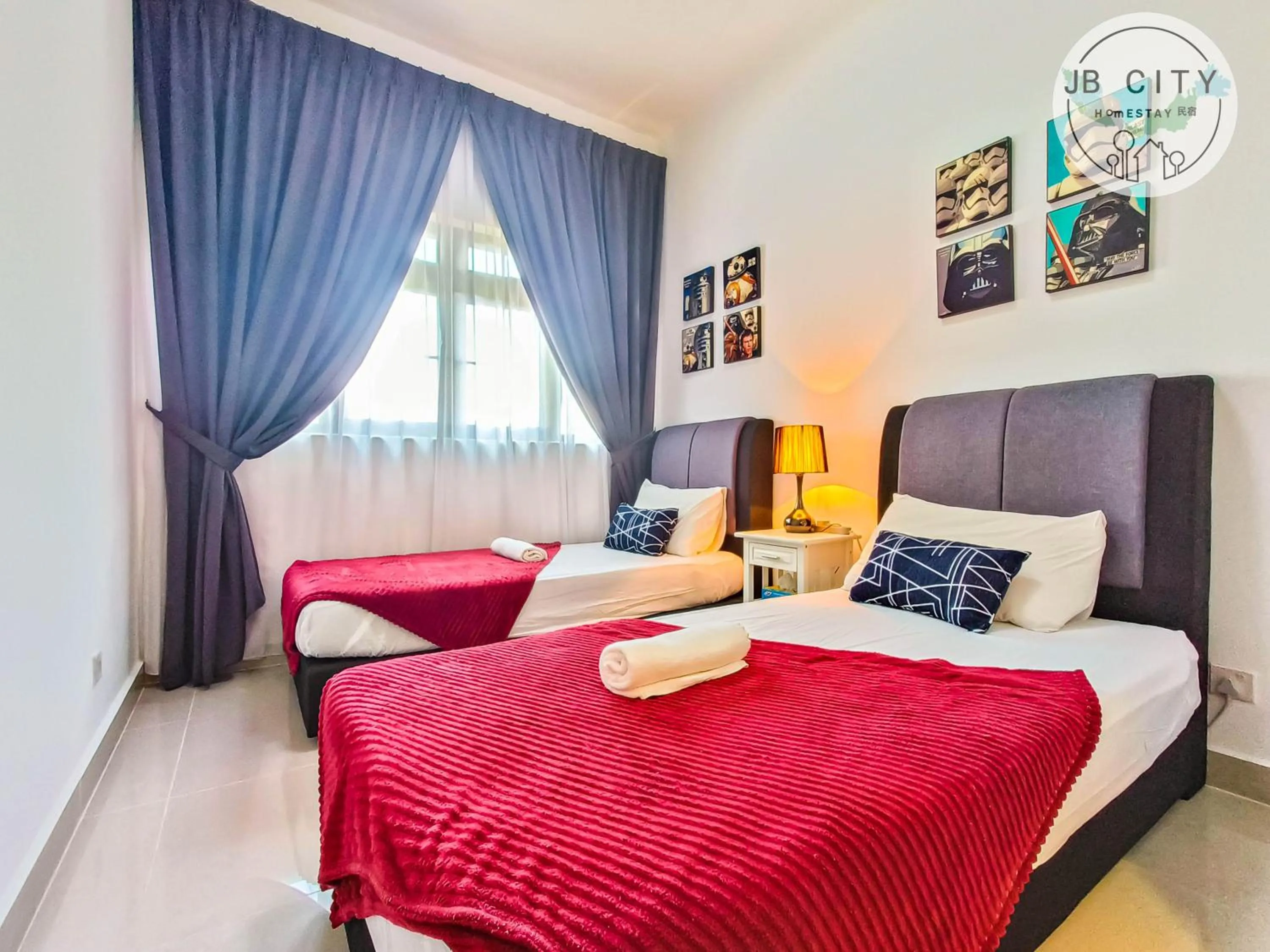 Bed in Pangsapuri Meridian by RR JBcity