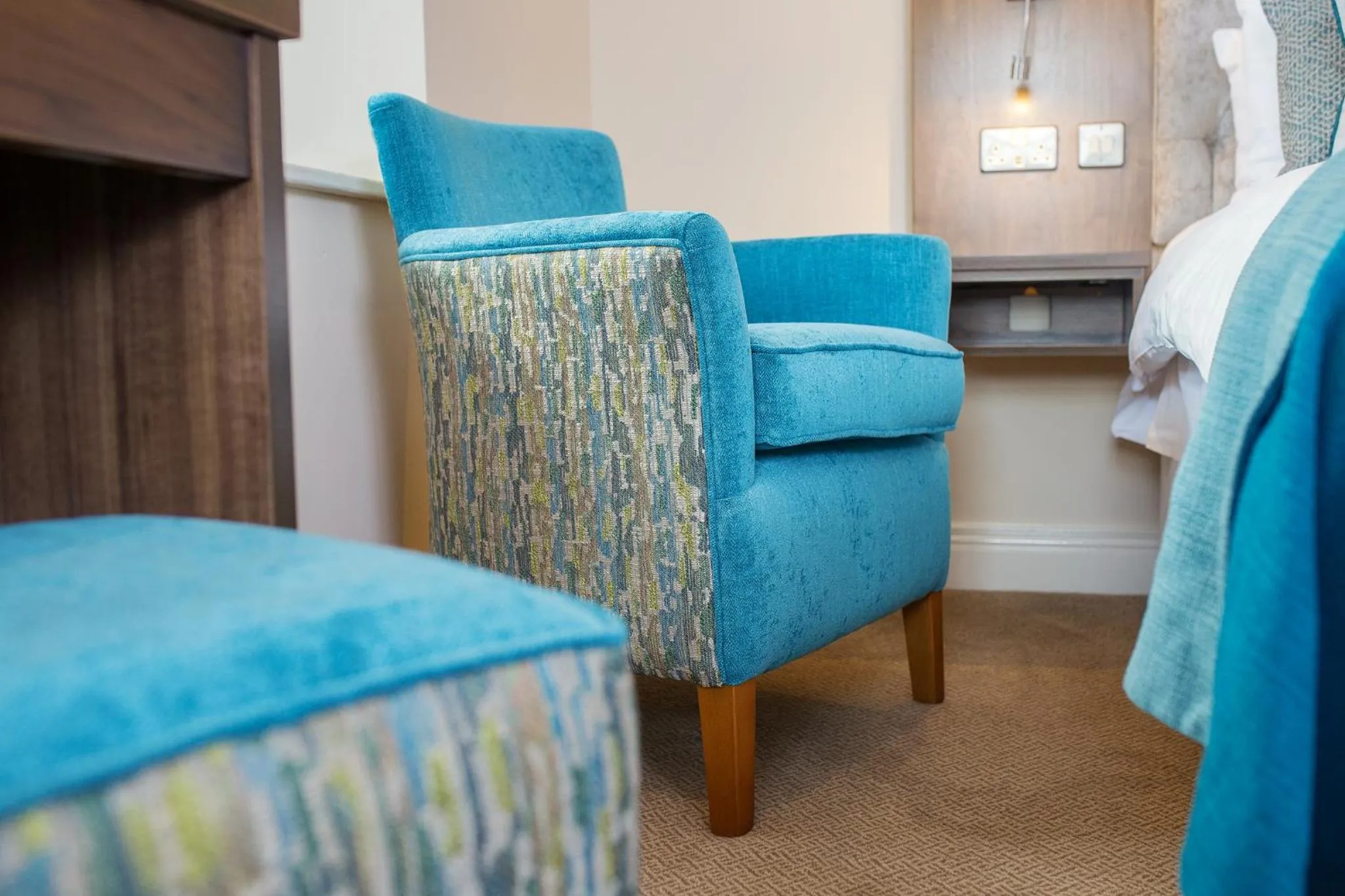 Seating area in The Wyatt Hotel