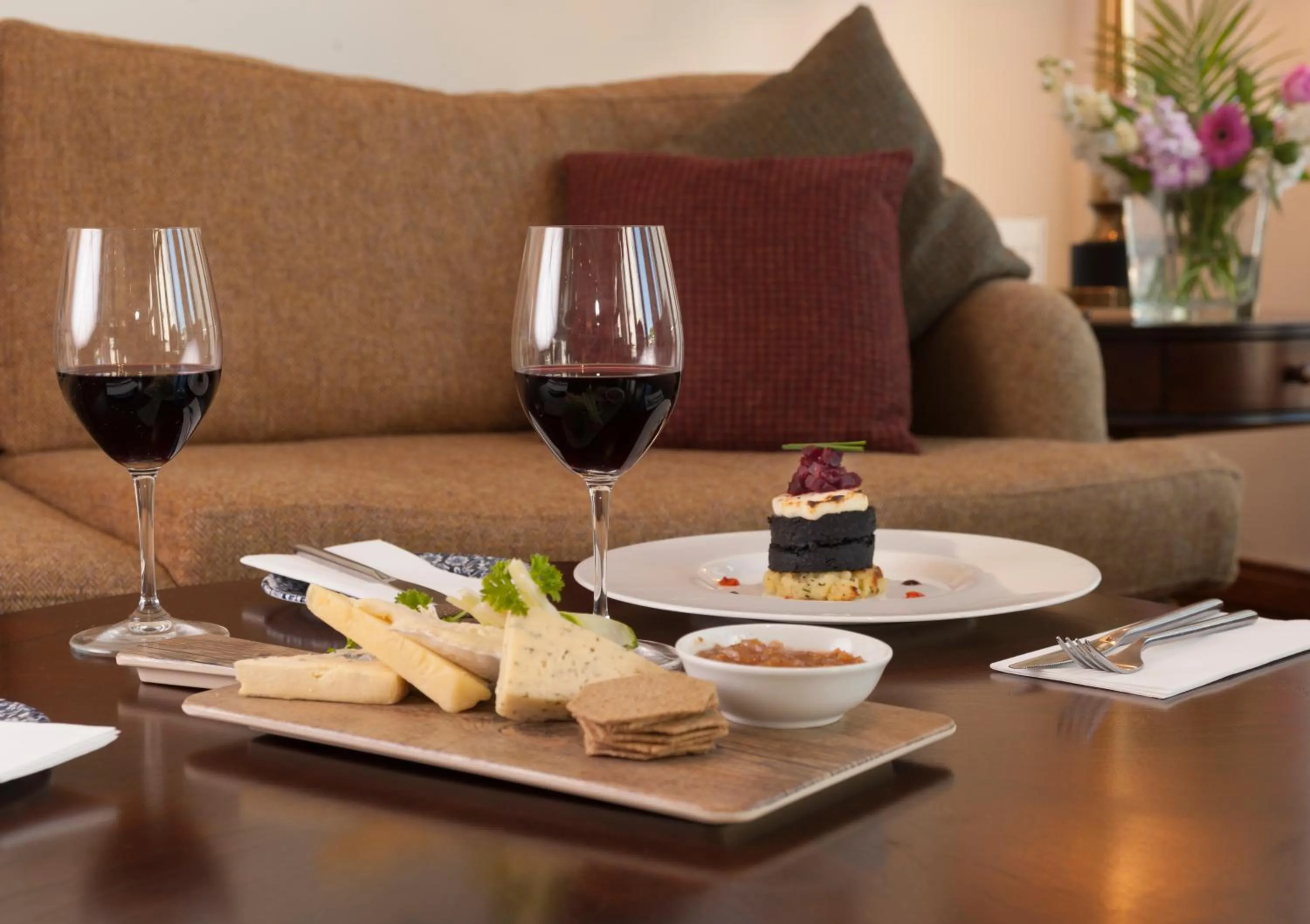 Food in The Wyatt Hotel