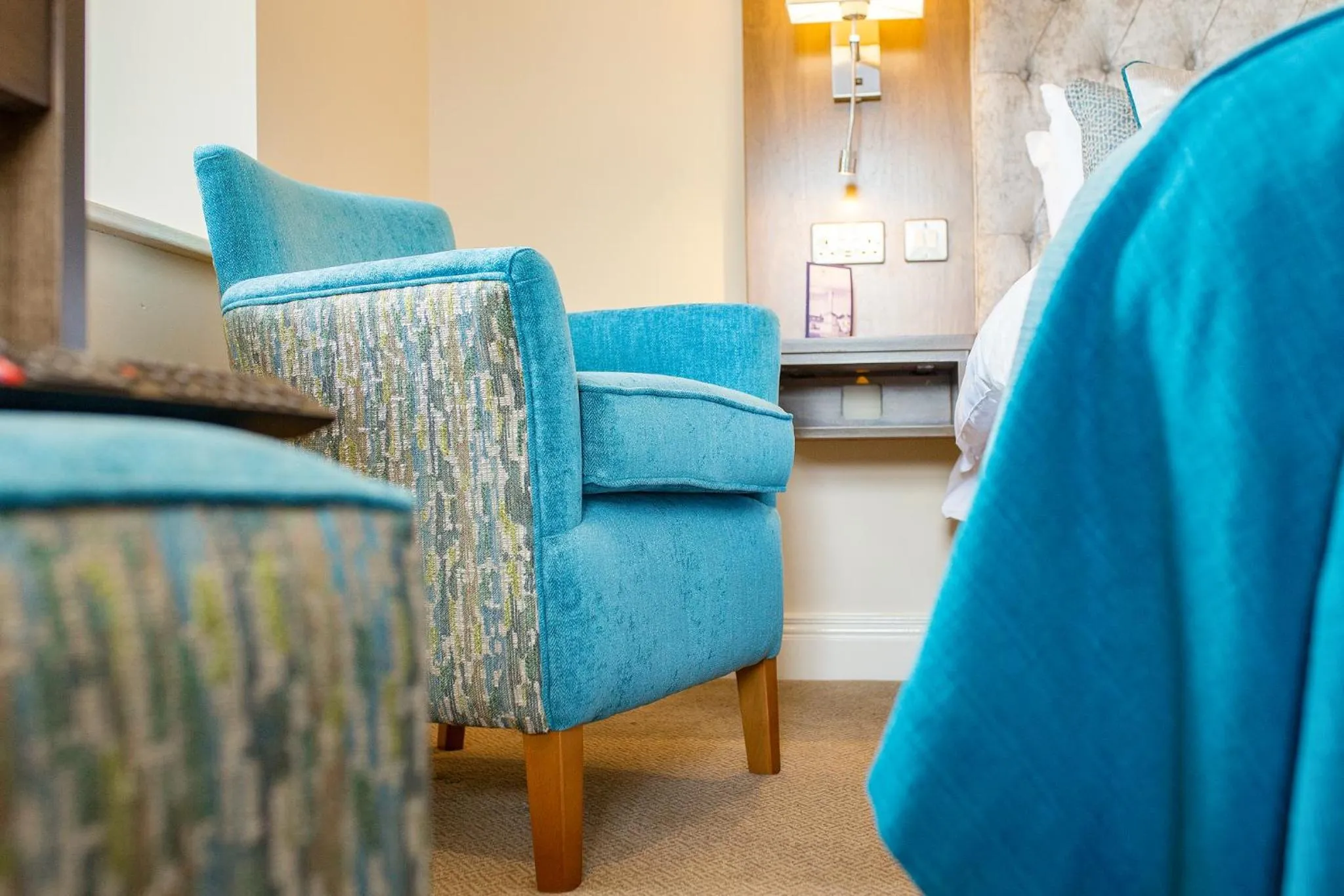 Seating area in The Wyatt Hotel