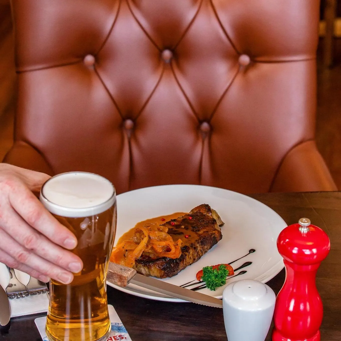 Food and drinks in The Wyatt Hotel