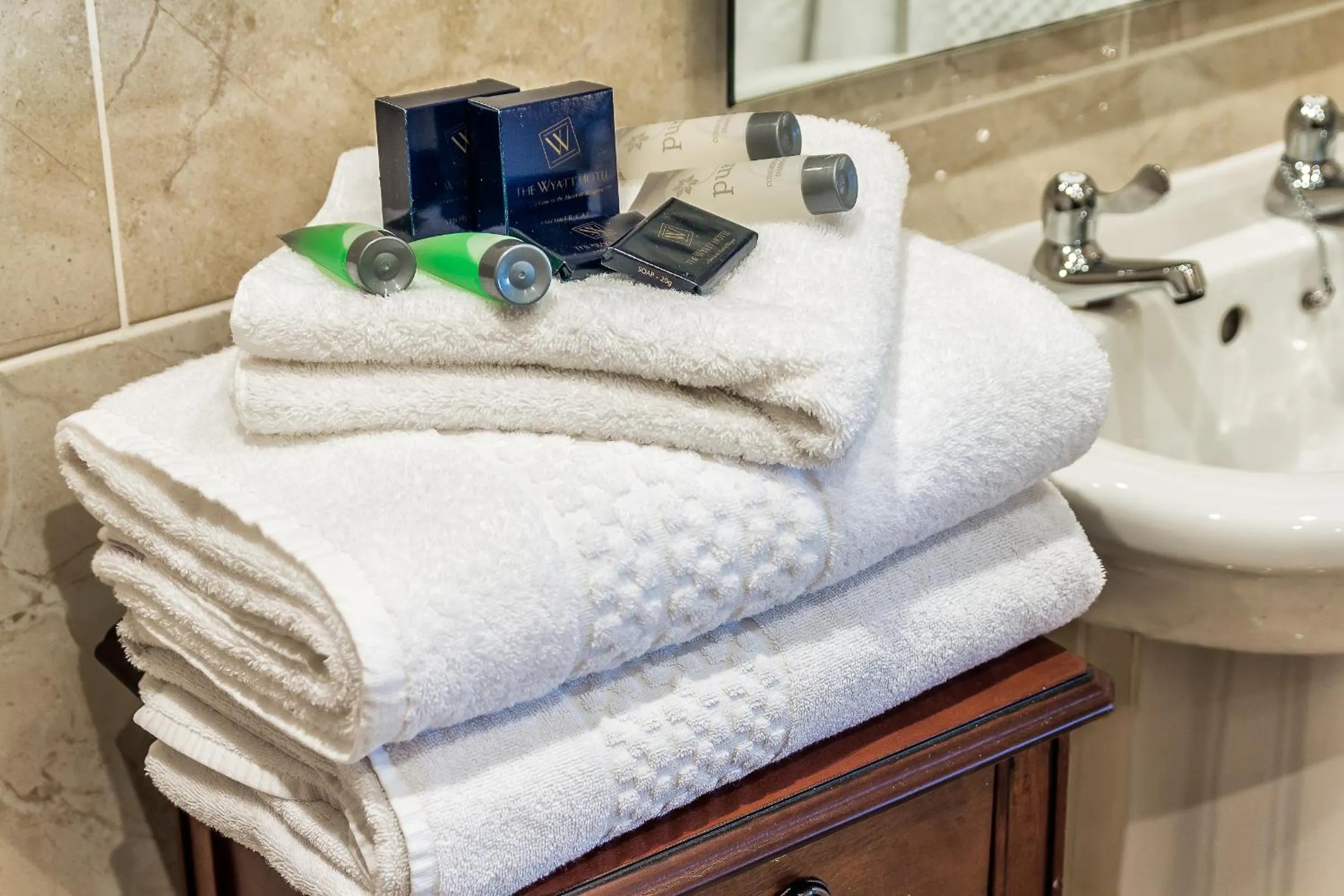 Bathroom in The Wyatt Hotel