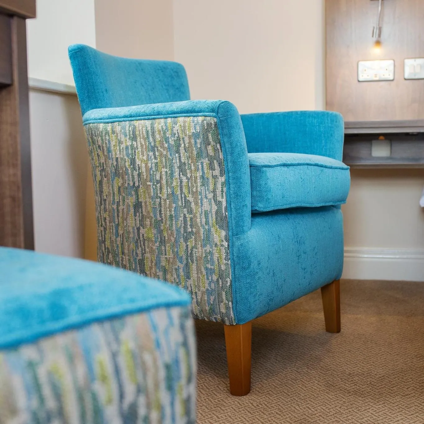 Seating area in The Wyatt Hotel