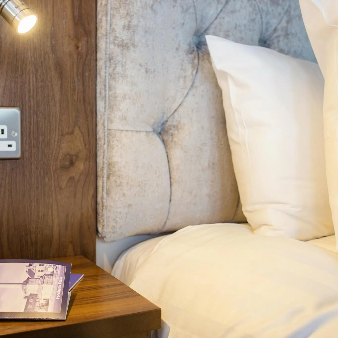 Bed in The Wyatt Hotel