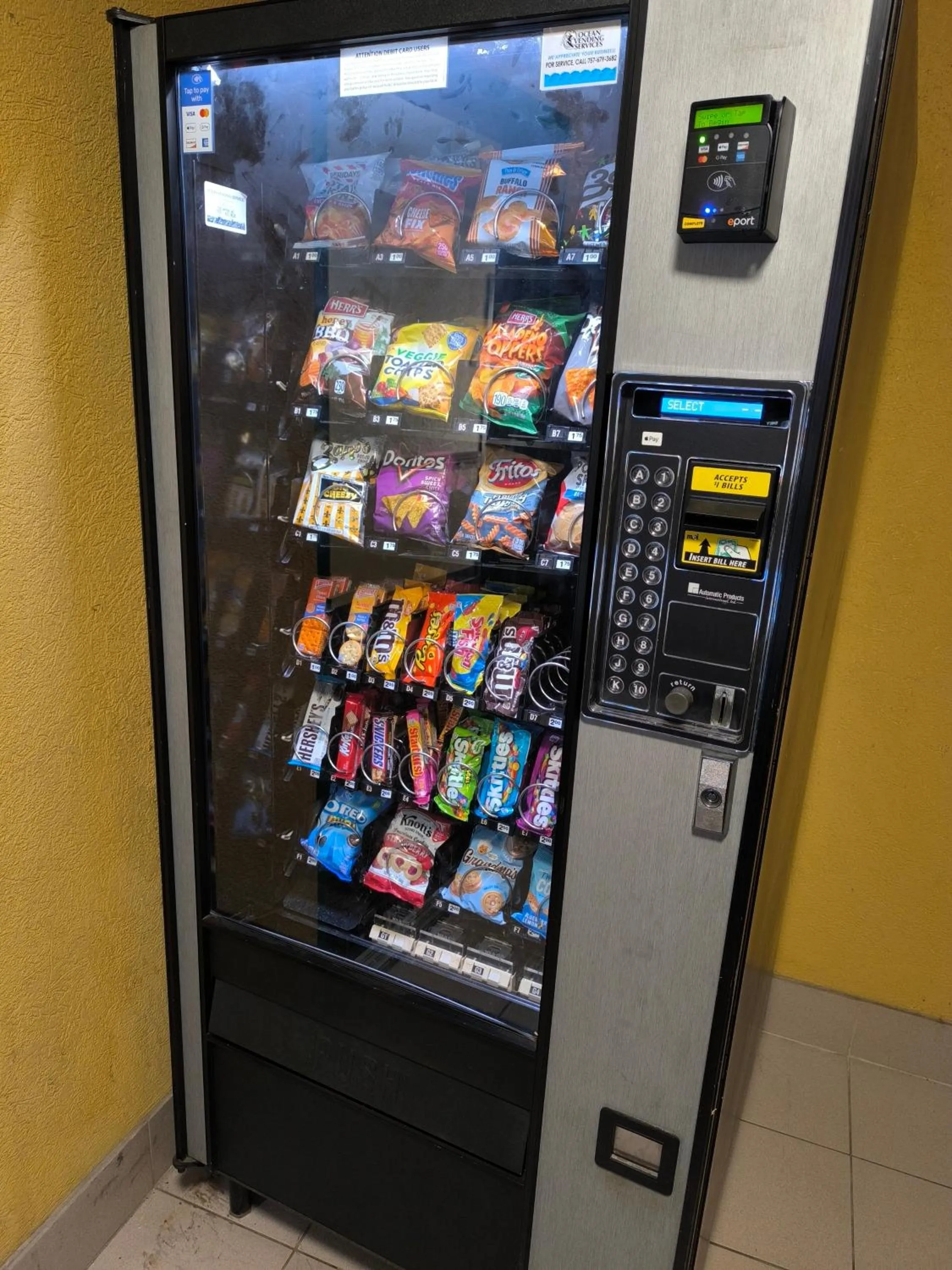 vending machine in Ocean Resort