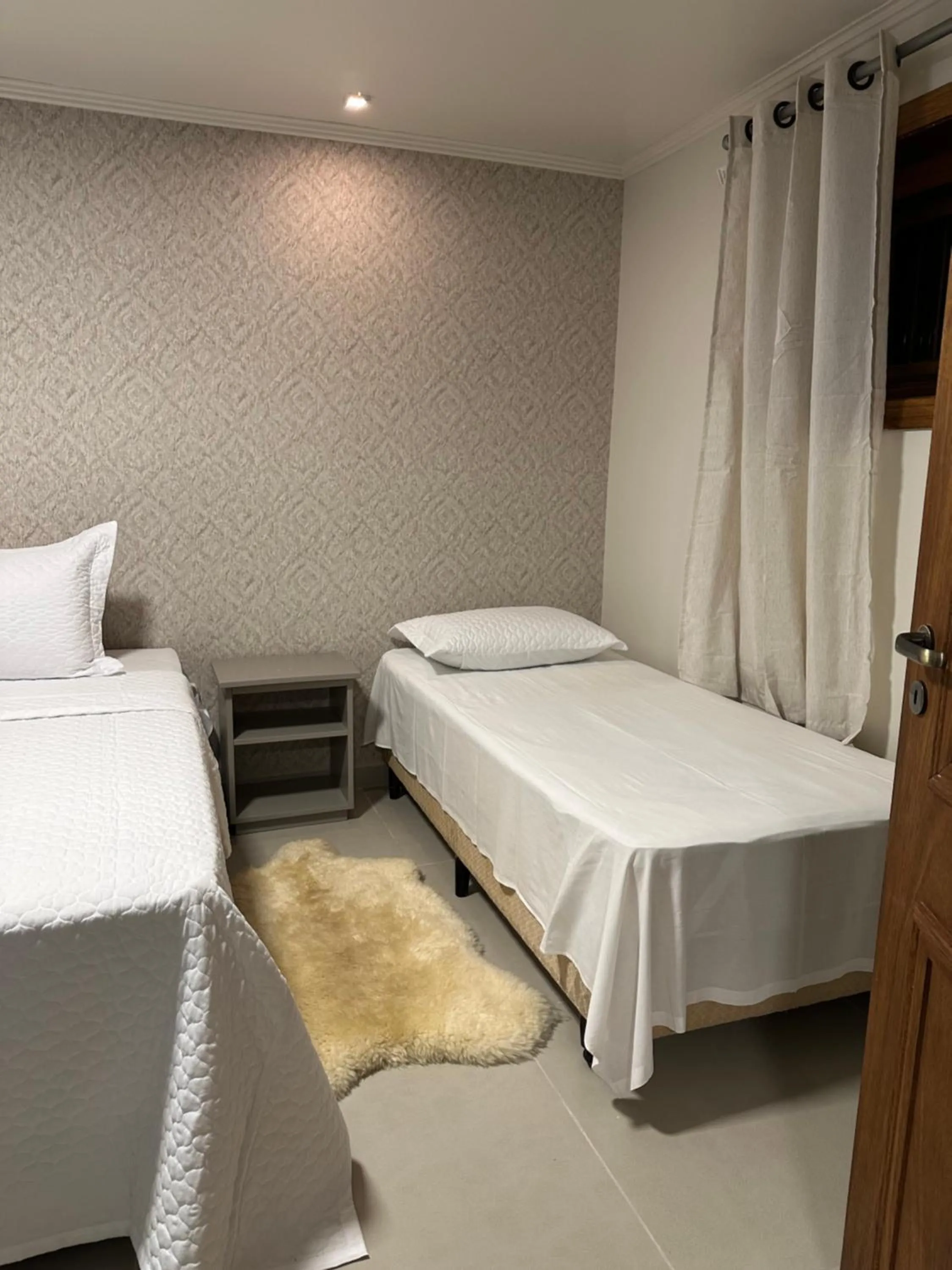 Bed in Pousada Villa Verde