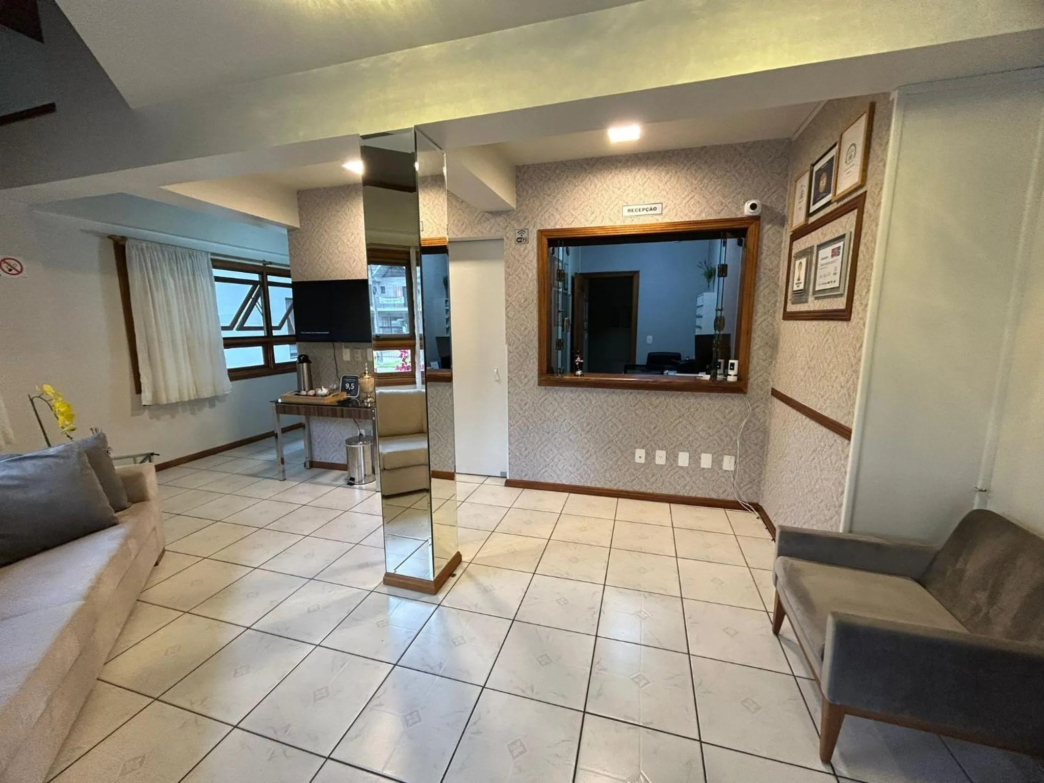 Lobby or reception in Pousada Villa Verde