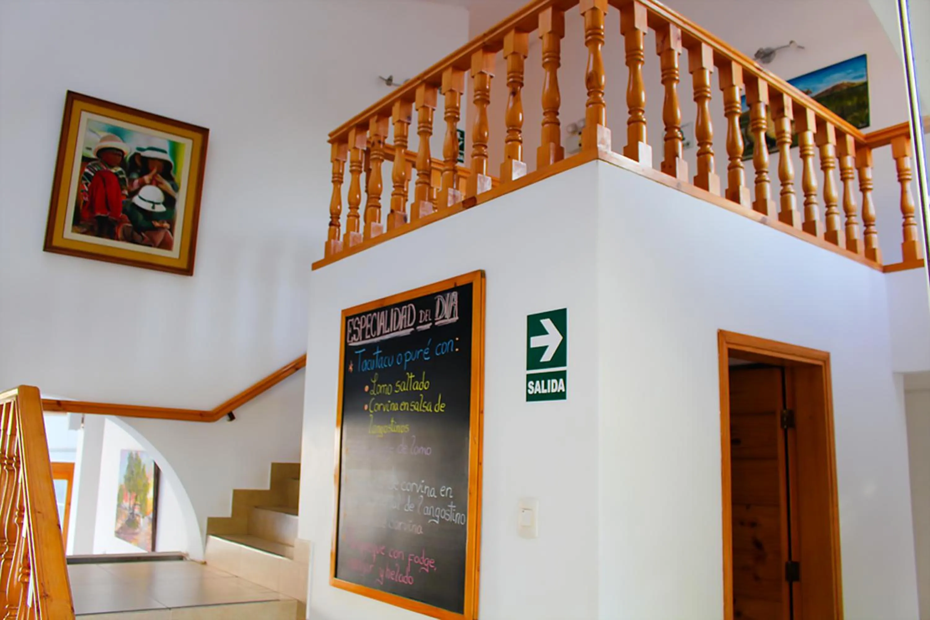 Decorative detail in Hotel Boutique La Angostura