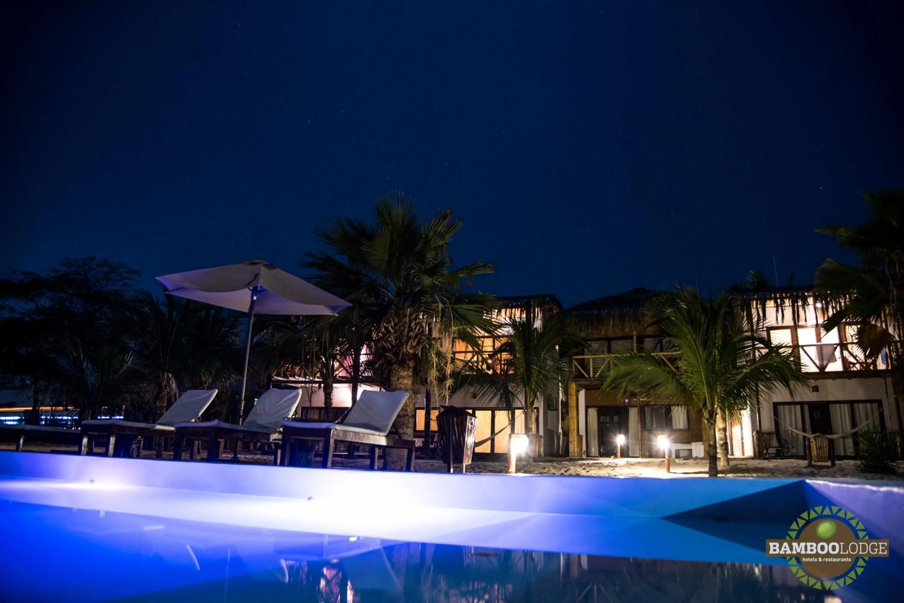 Swimming pool in Bamboo Lodge