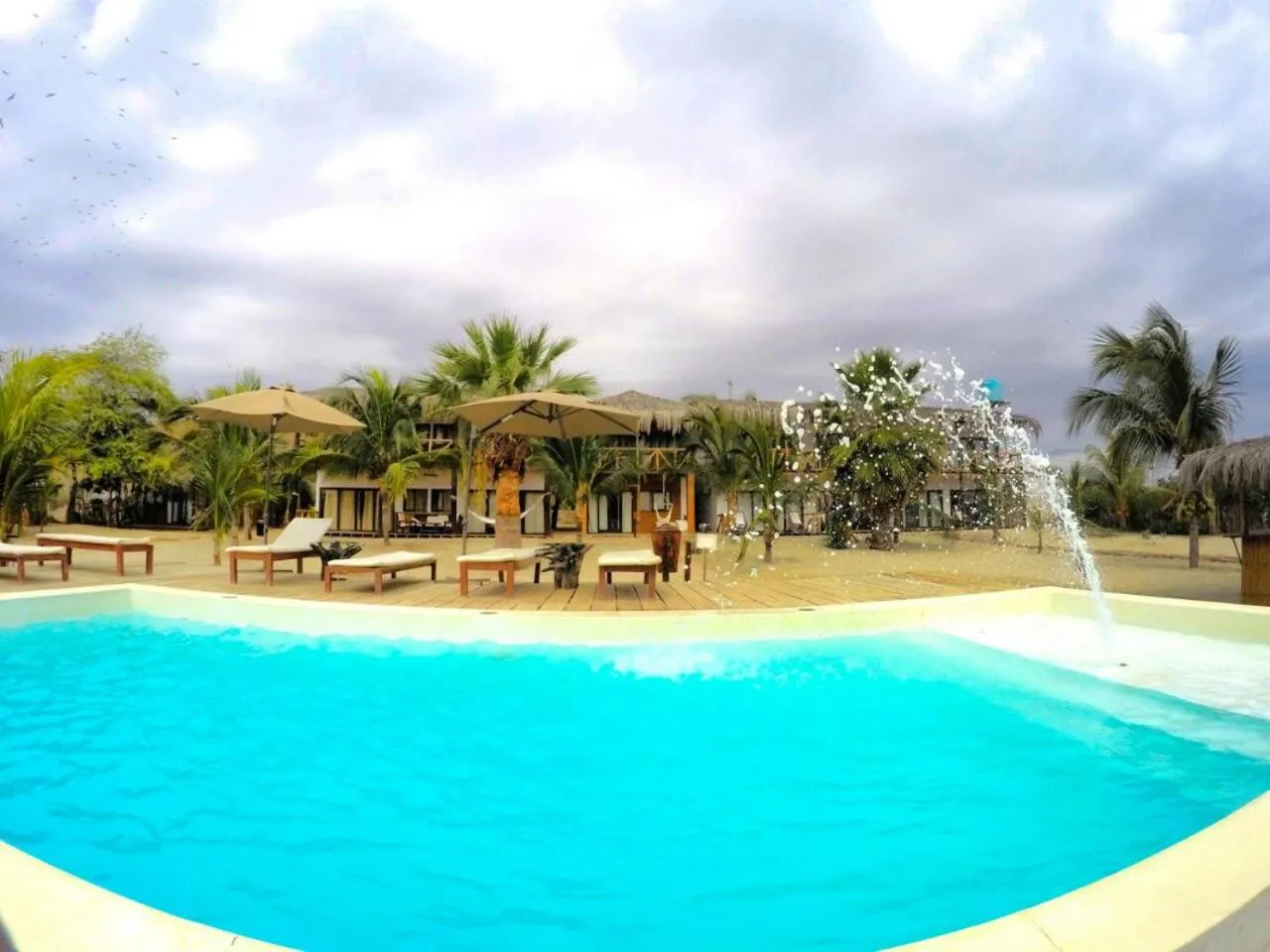 Swimming pool in Bamboo Lodge