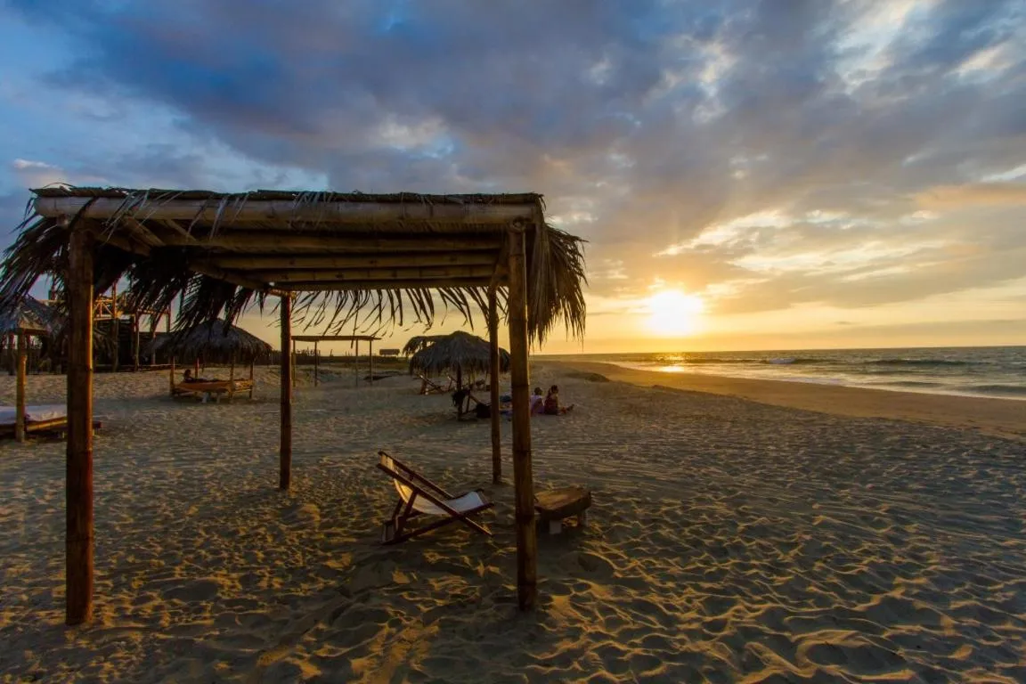 Beach in Bamboo Lodge