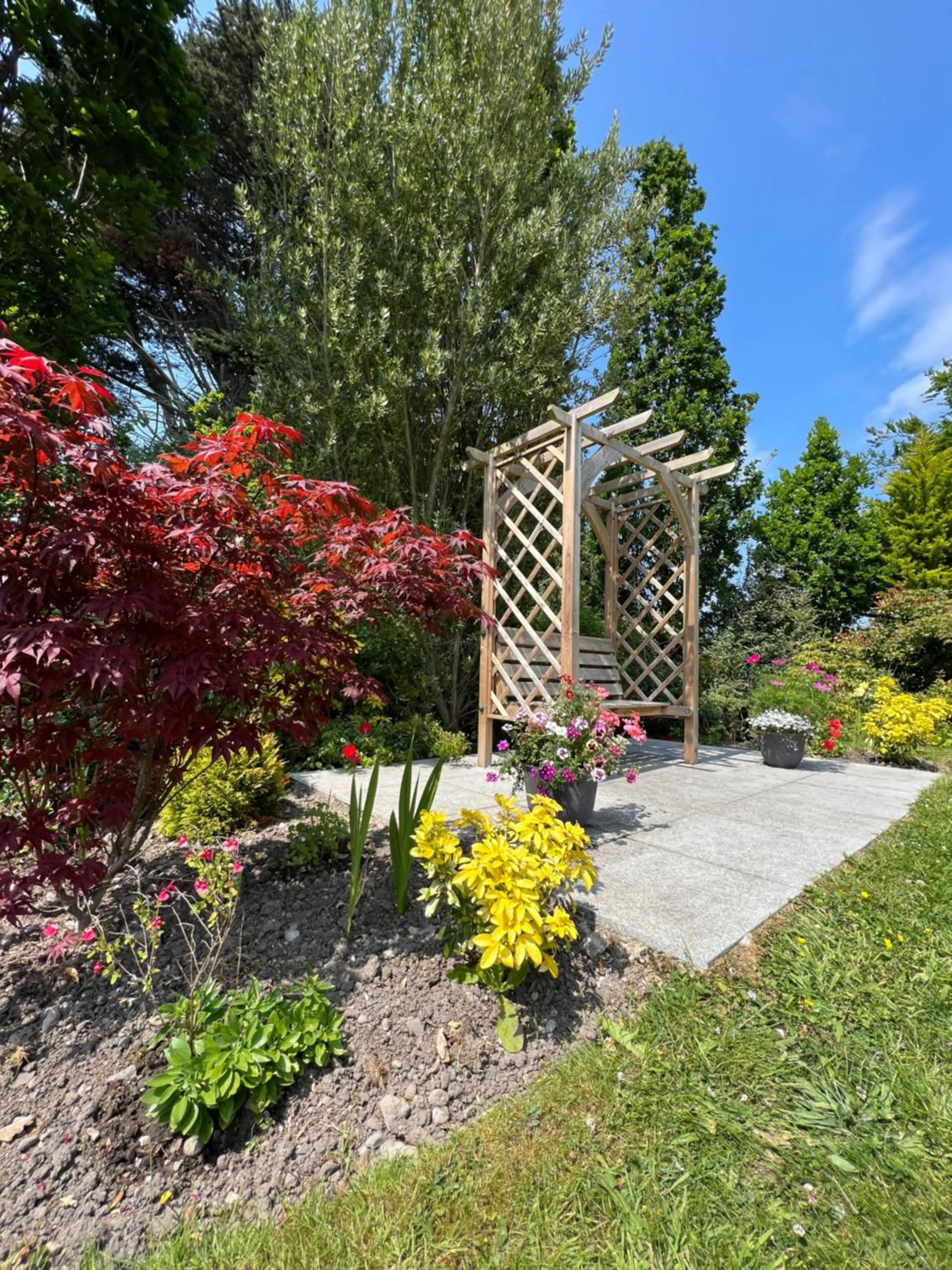Garden in The Lucan Spa Hotel