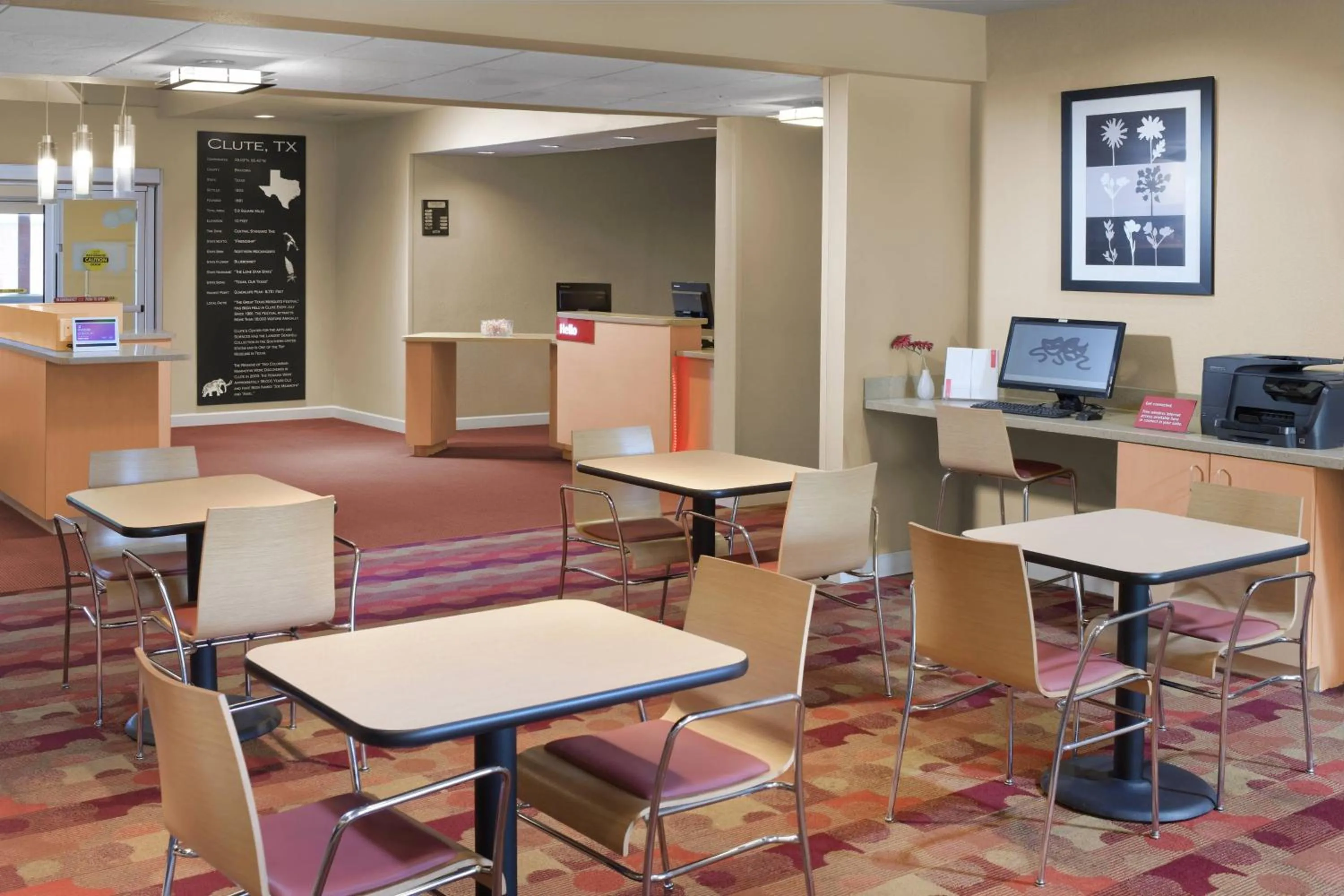 Lobby or reception in TownePlace Suites by Marriott Lake Jackson Clute