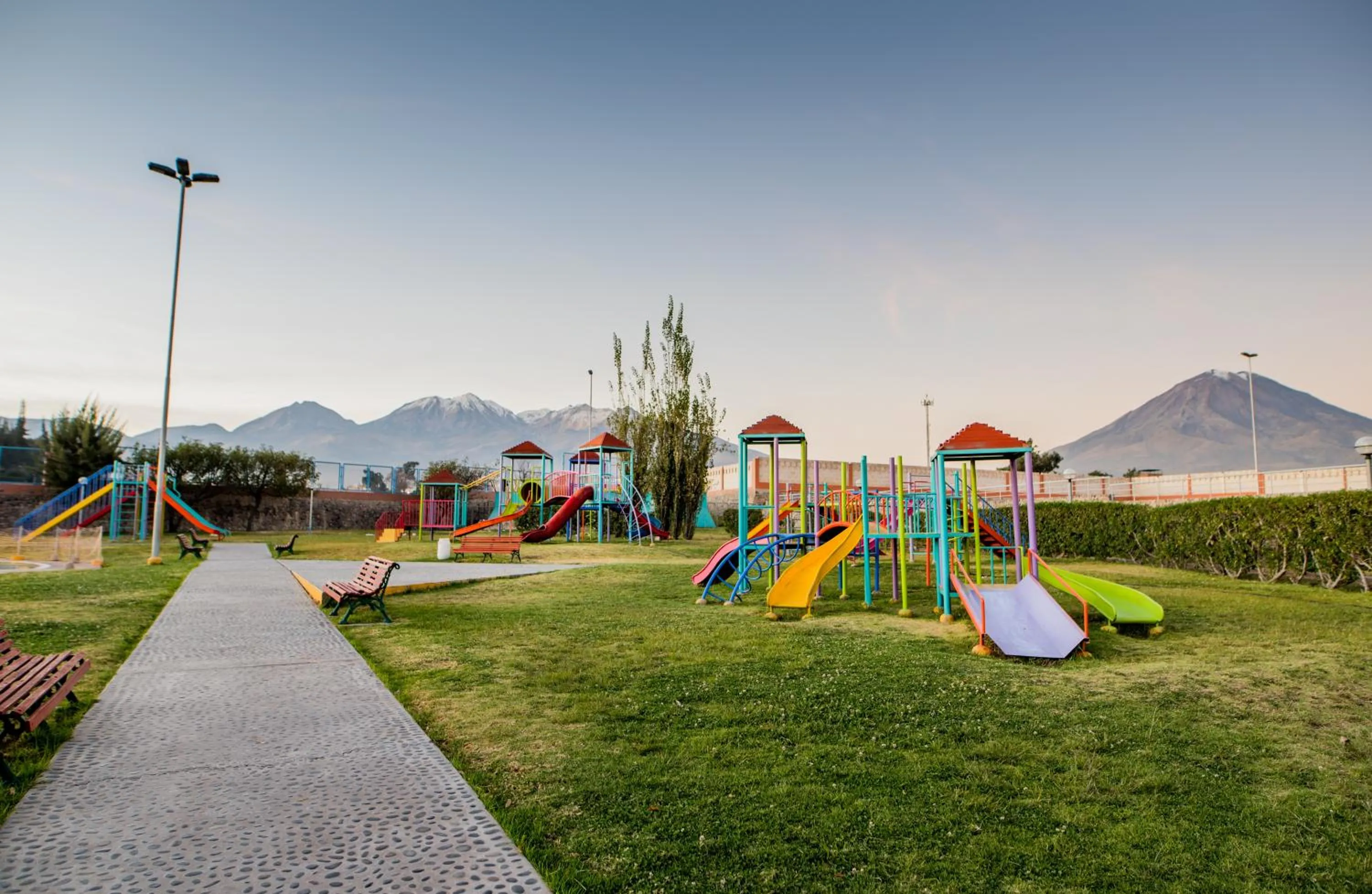 Children play ground in DM Hoteles Arequipa