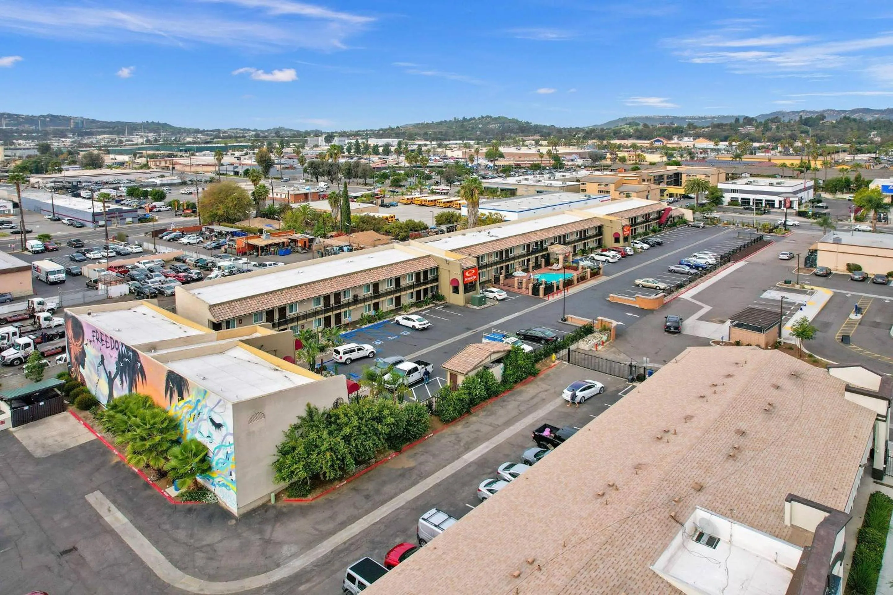 Property building in Econo Lodge Inn & Suites Escondido Downtown