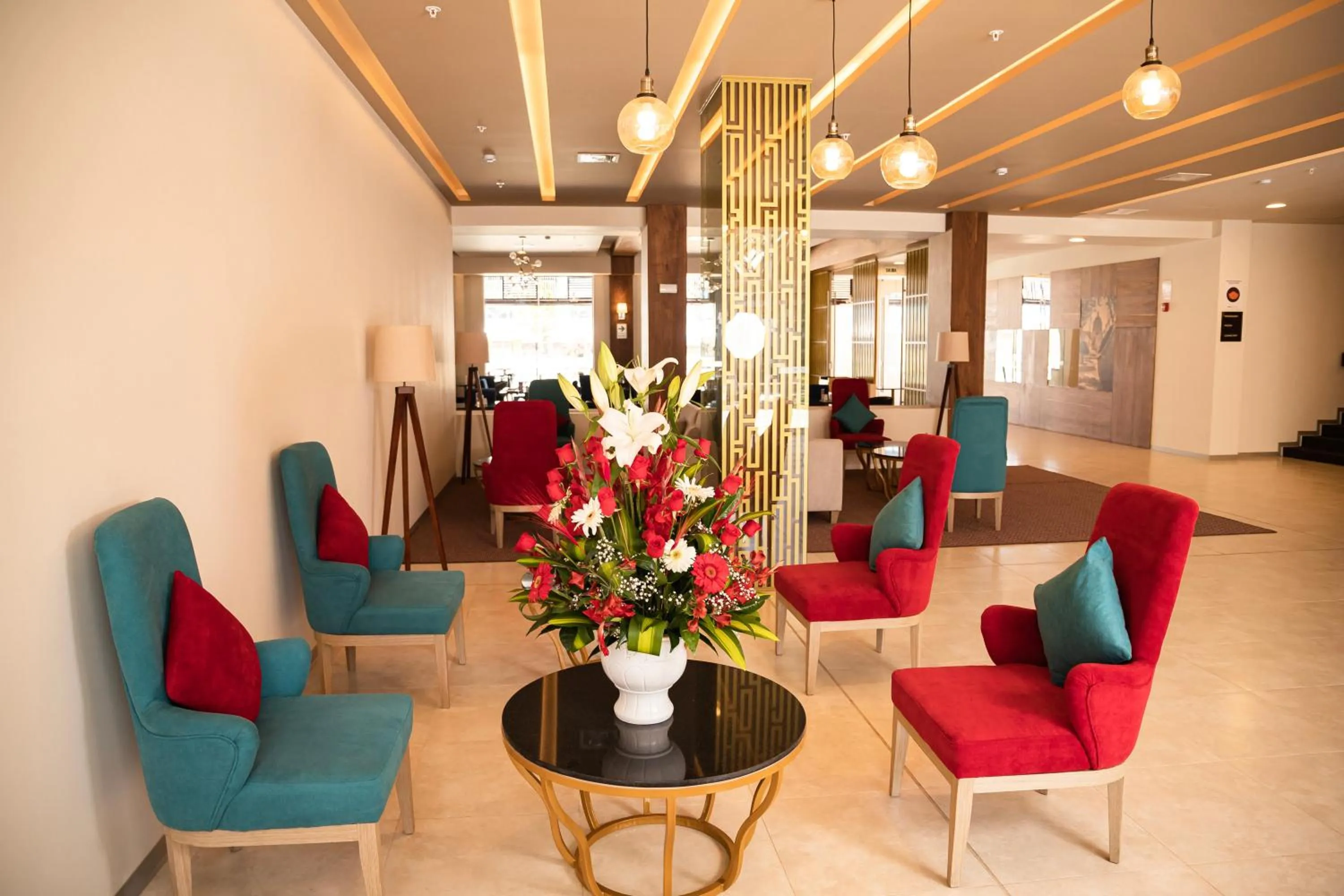 Living room in DM Hoteles Tacna