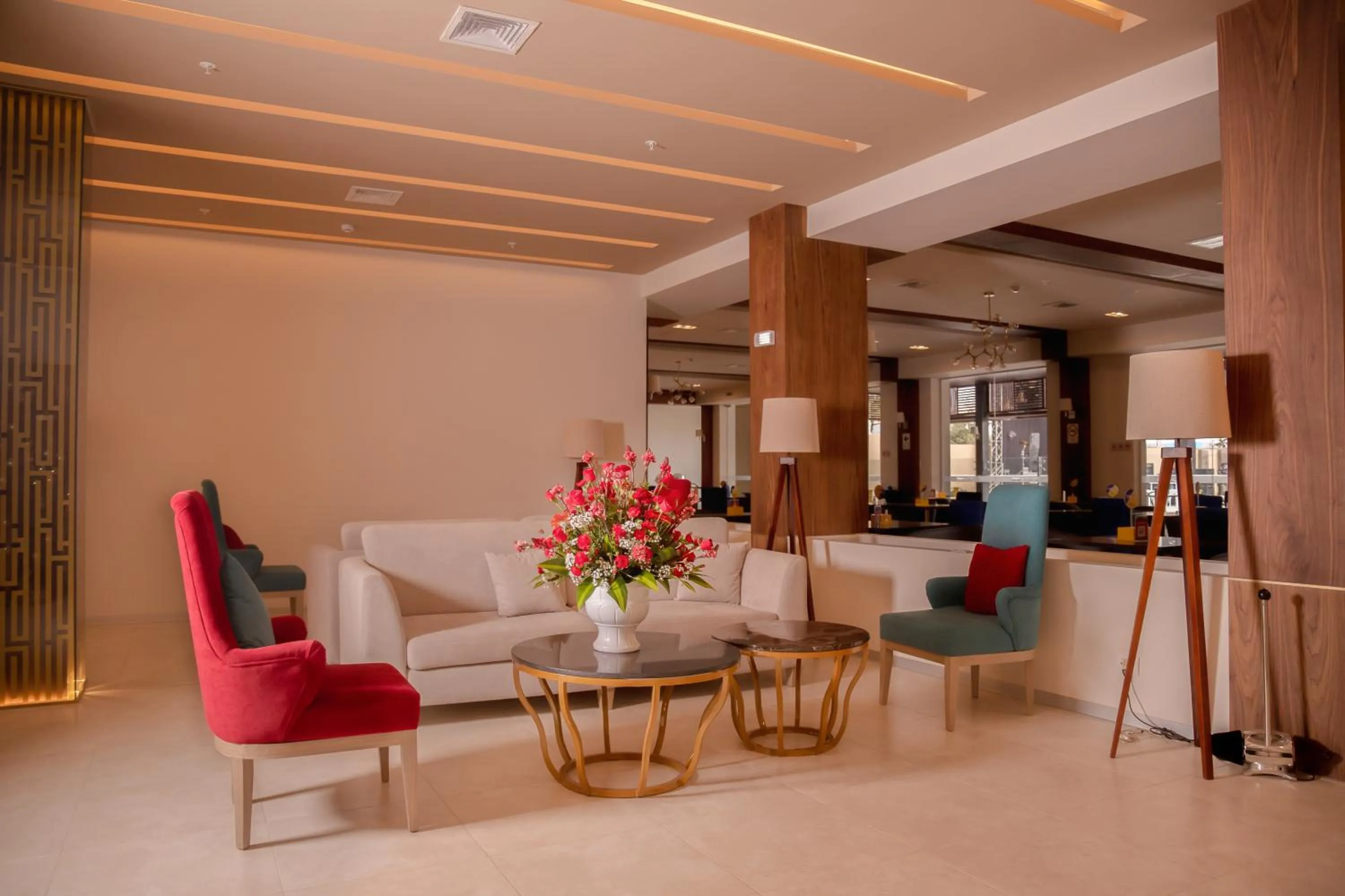 Lobby or reception in DM Hoteles Tacna