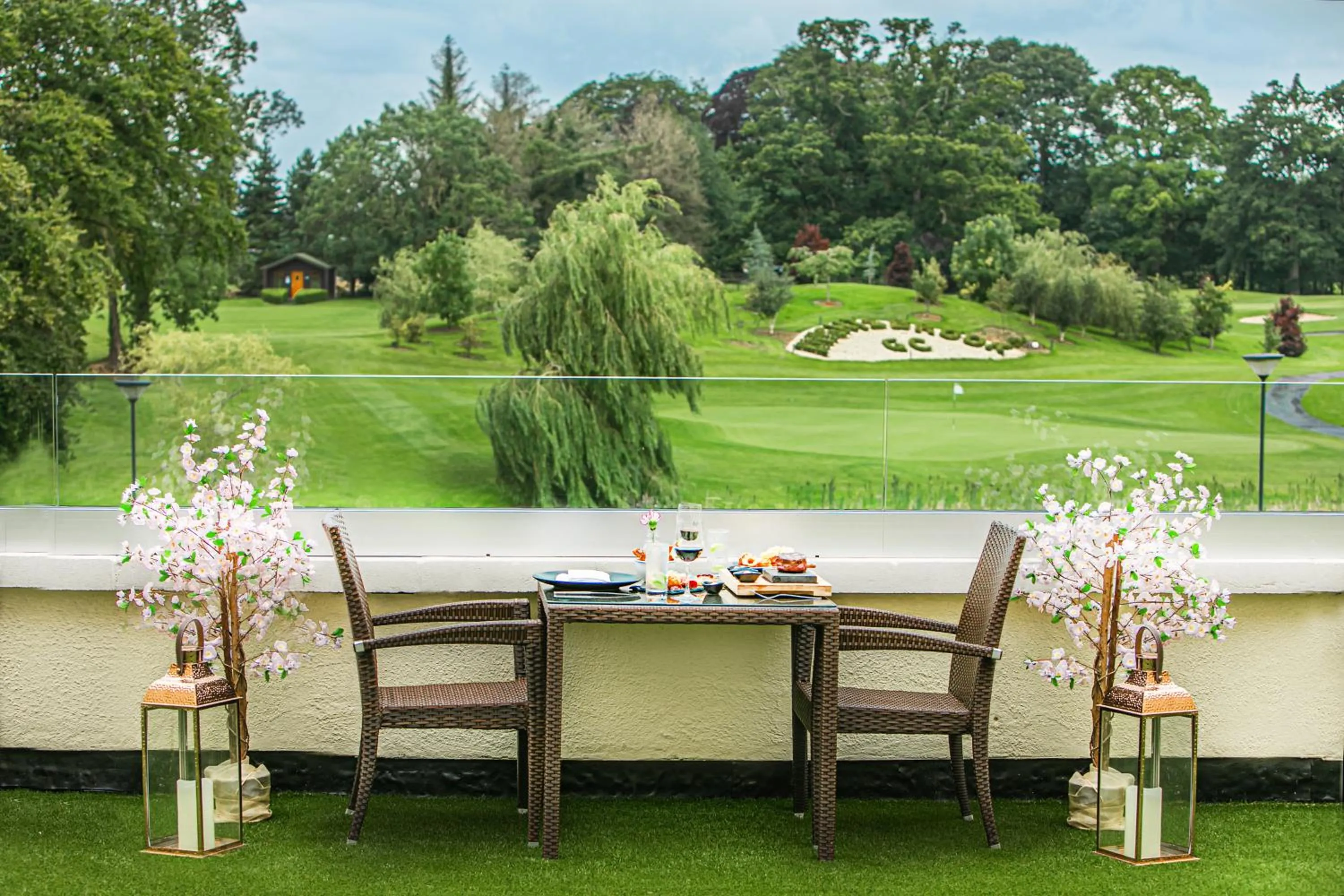 Garden view in Knightsbrook Hotel & Golf Resort