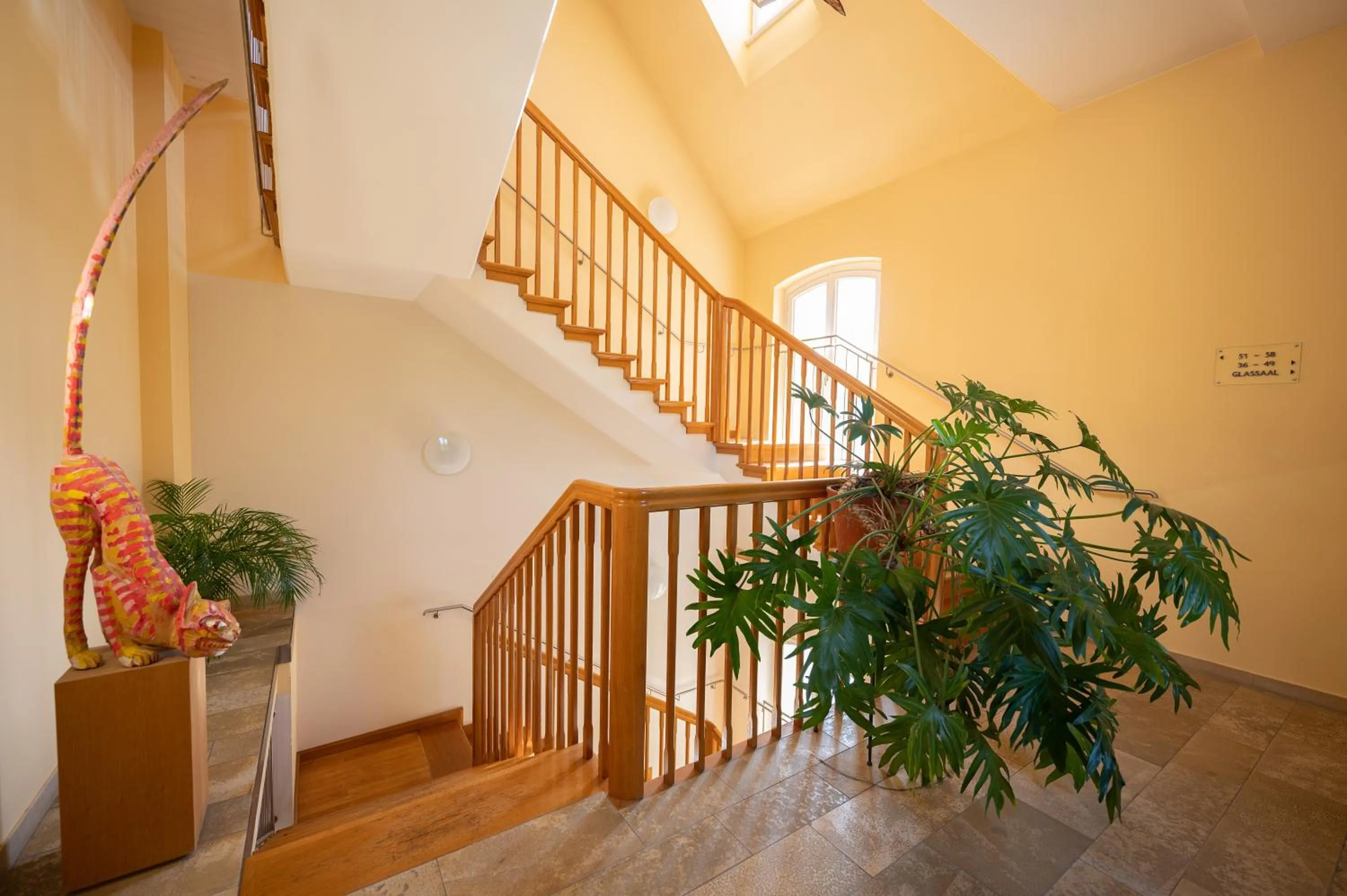 Decorative detail in Hotel Vierseithof Luckenwalde