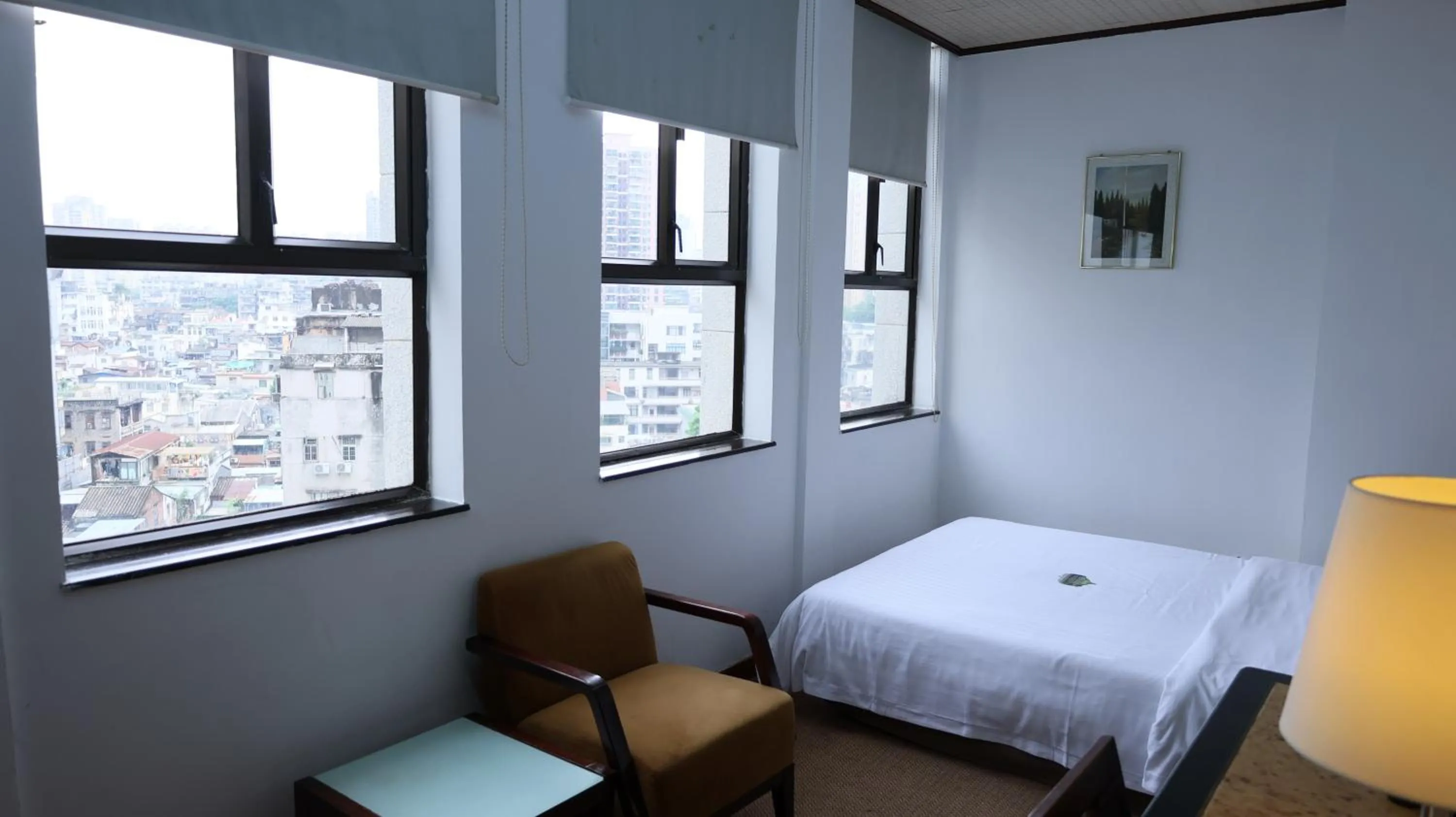 Bed in Guangzhou Aiqun Hotel - Canton Fair Free Shuttle Bus during Canton Fair period