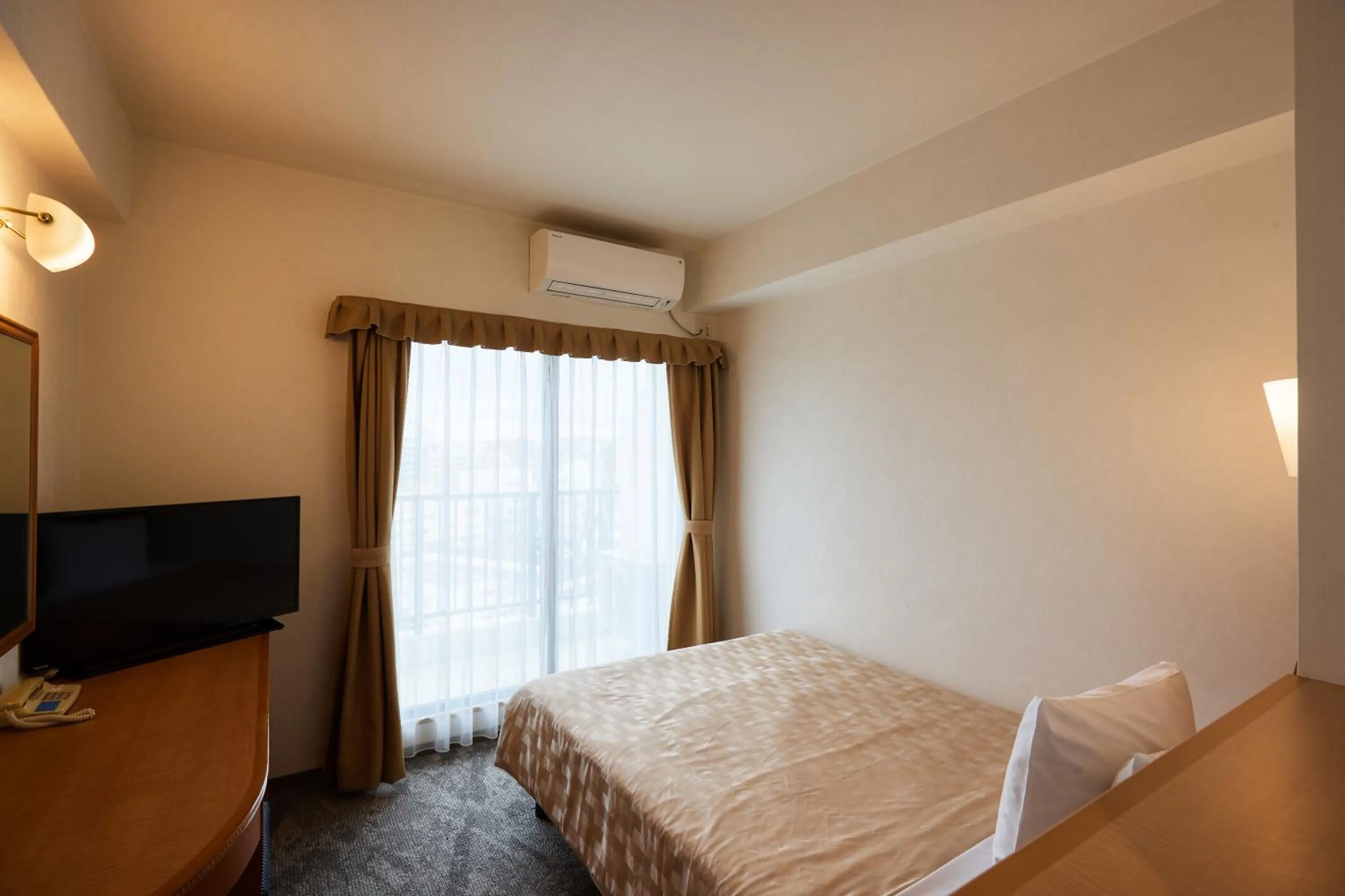 Photo of the whole room, Bed in Naha Beach Side Hotel