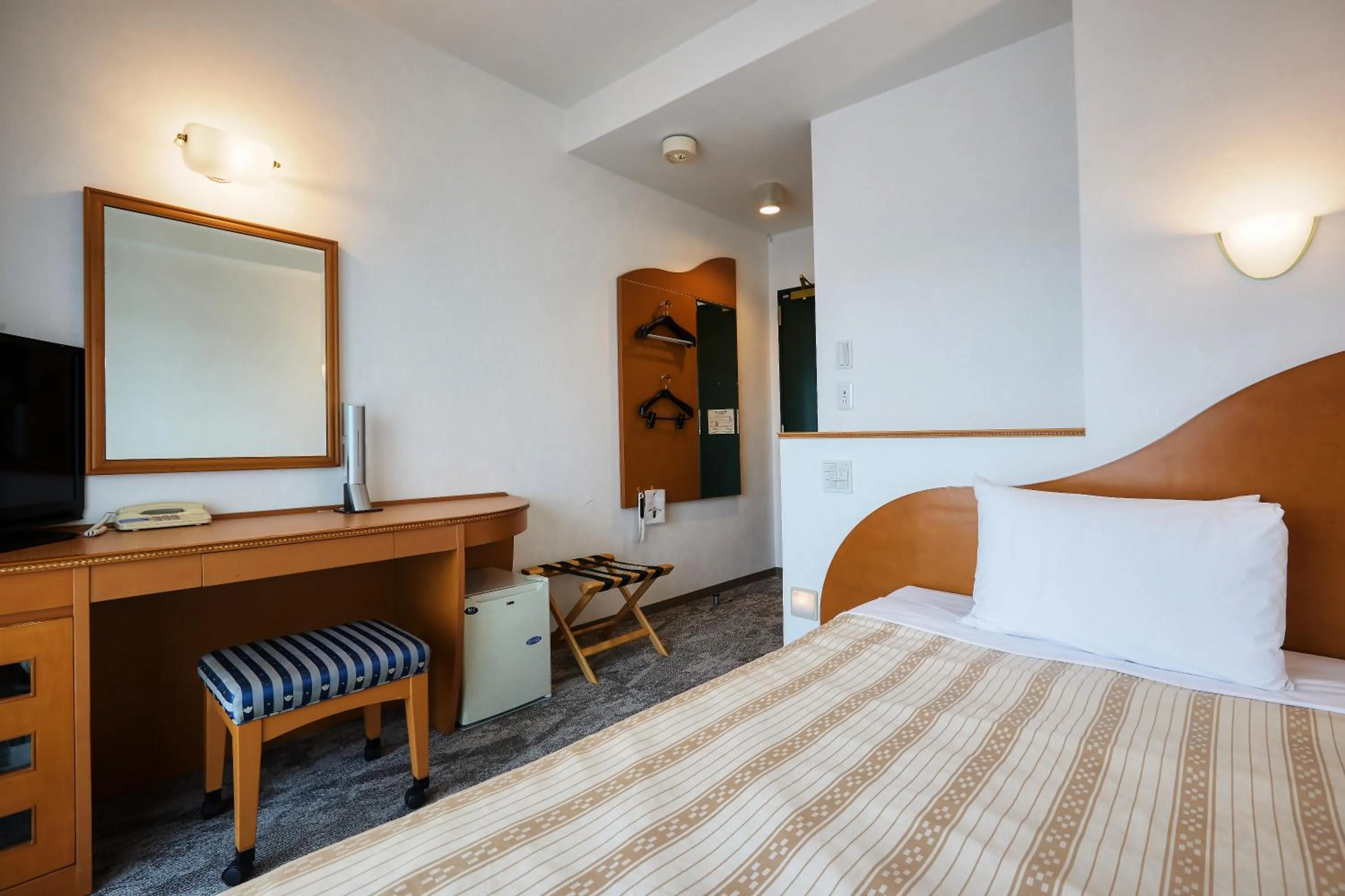Photo of the whole room, Bed in Naha Beach Side Hotel