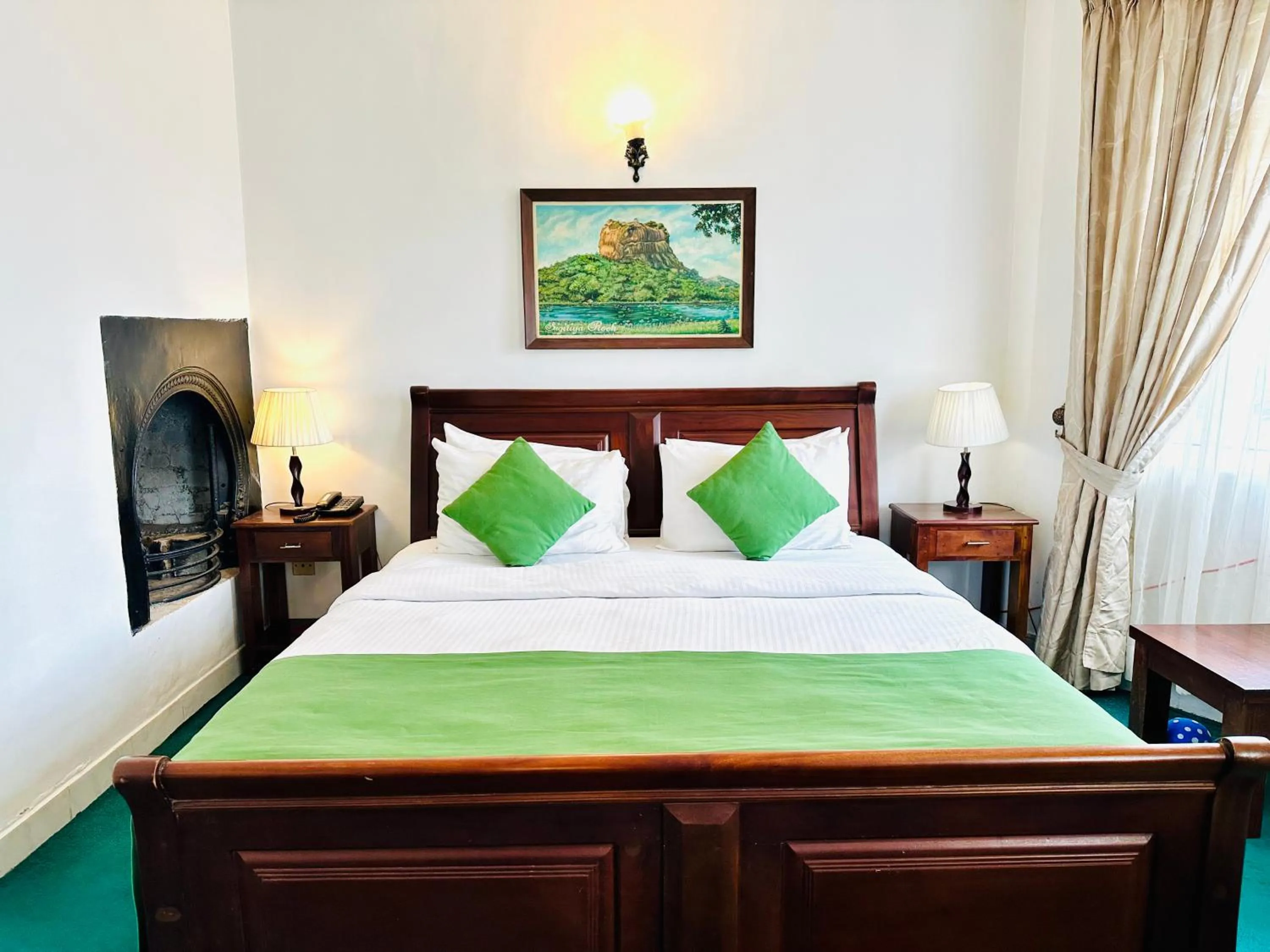 Bed in The Rock Hotel