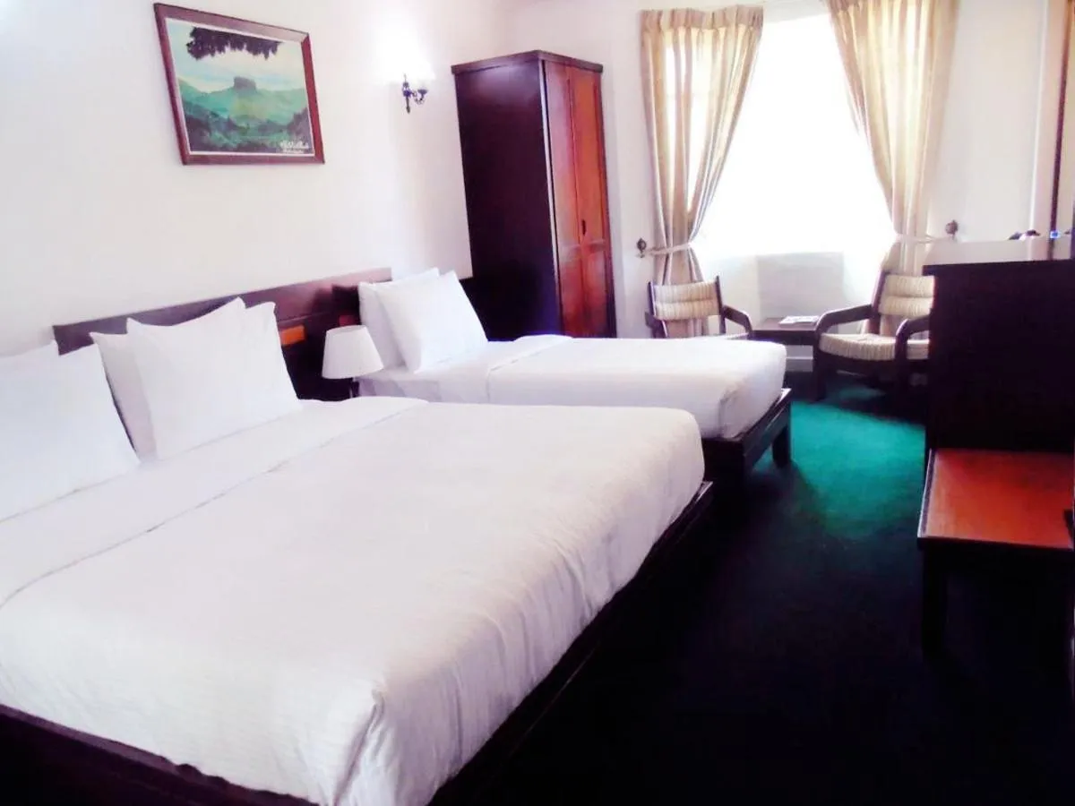 Bed in The Rock Hotel