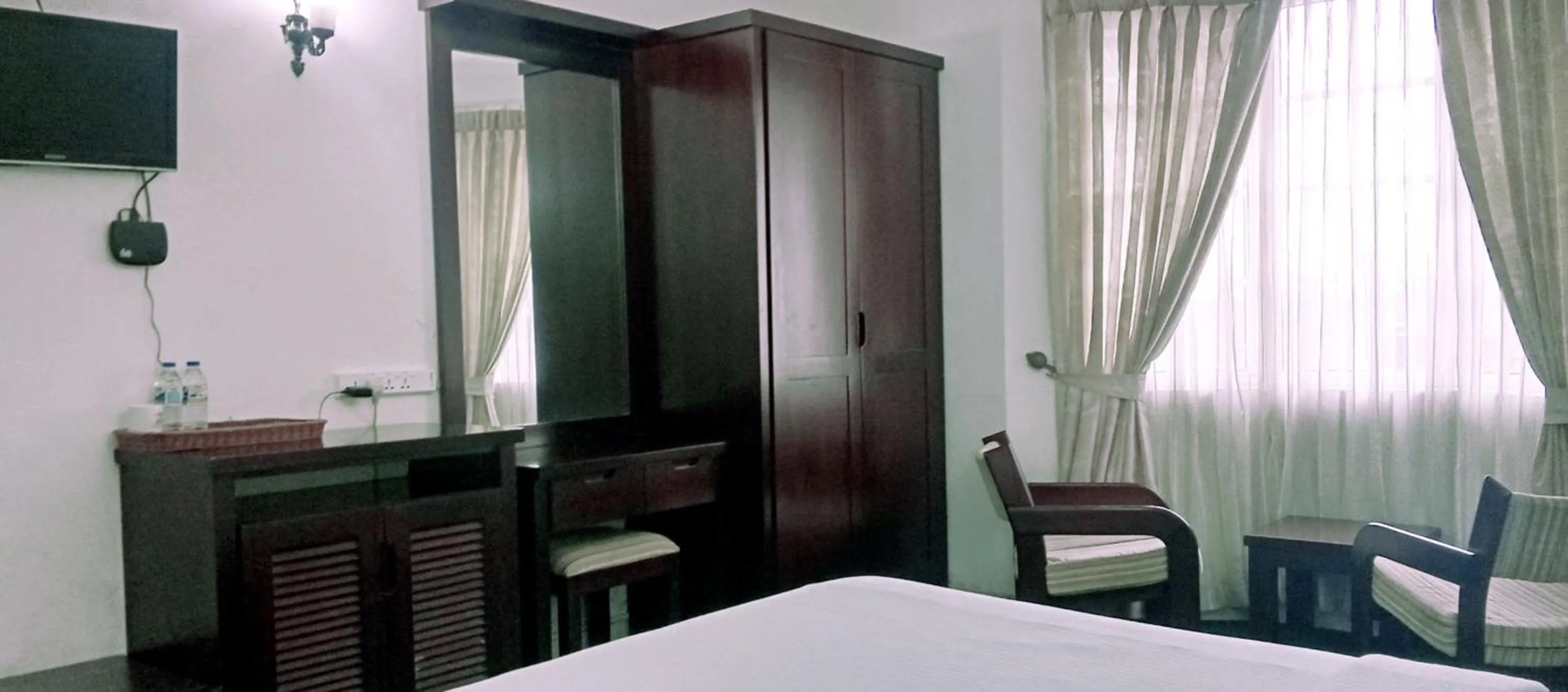 Bed in The Rock Hotel