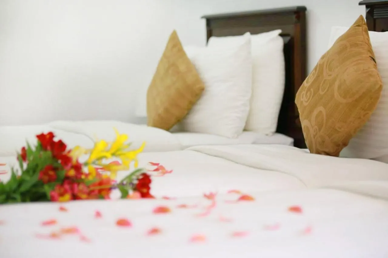 Bed in The Rock Hotel