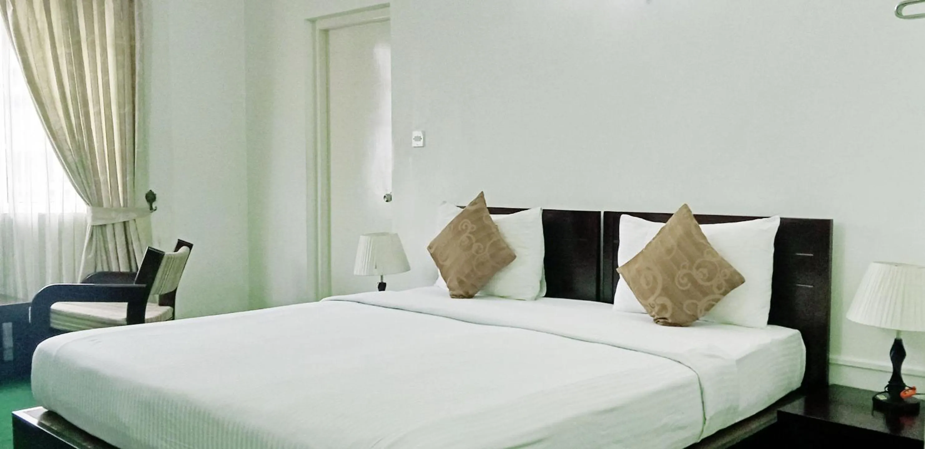 Bed in The Rock Hotel