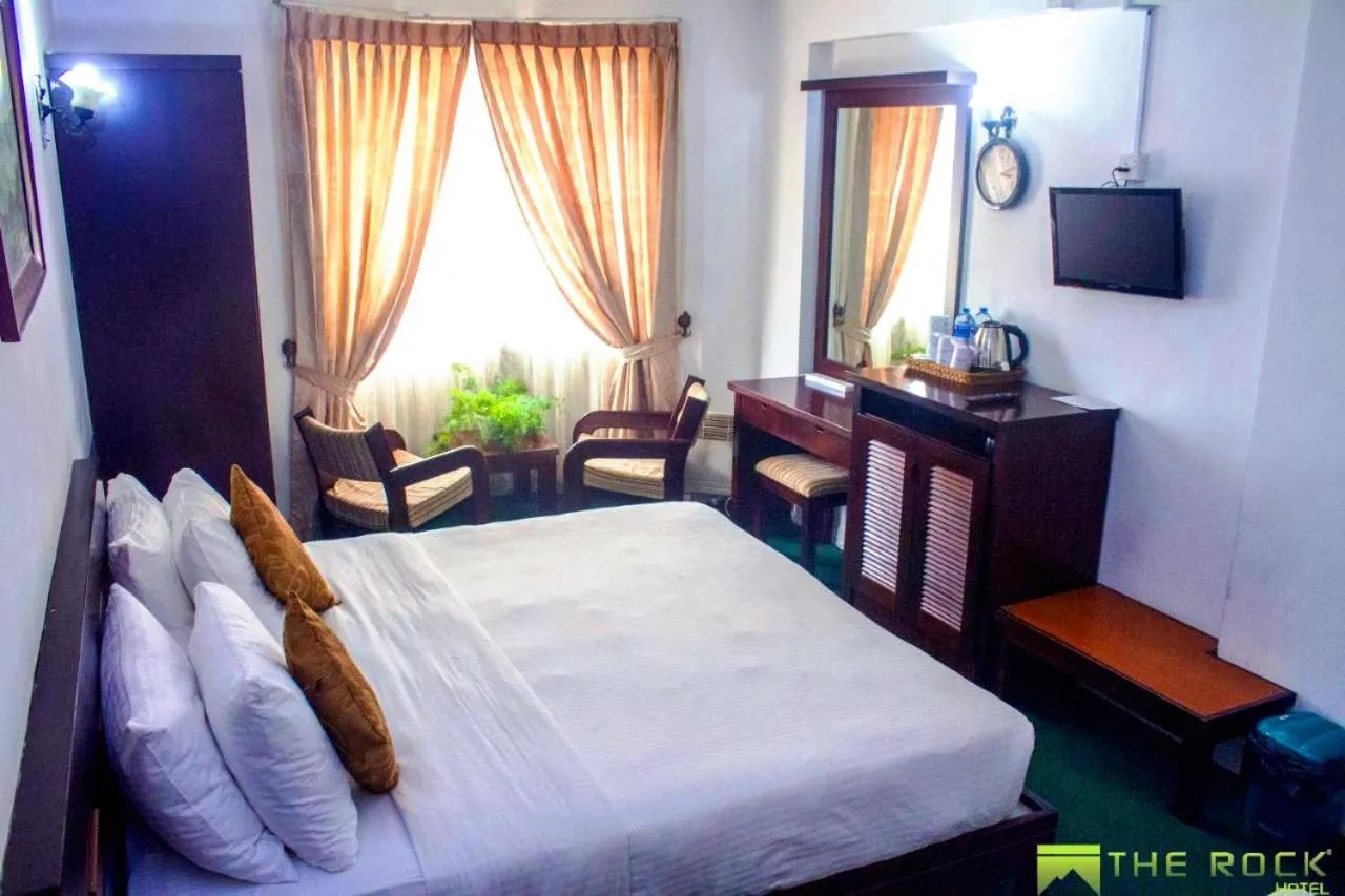 Bed in The Rock Hotel