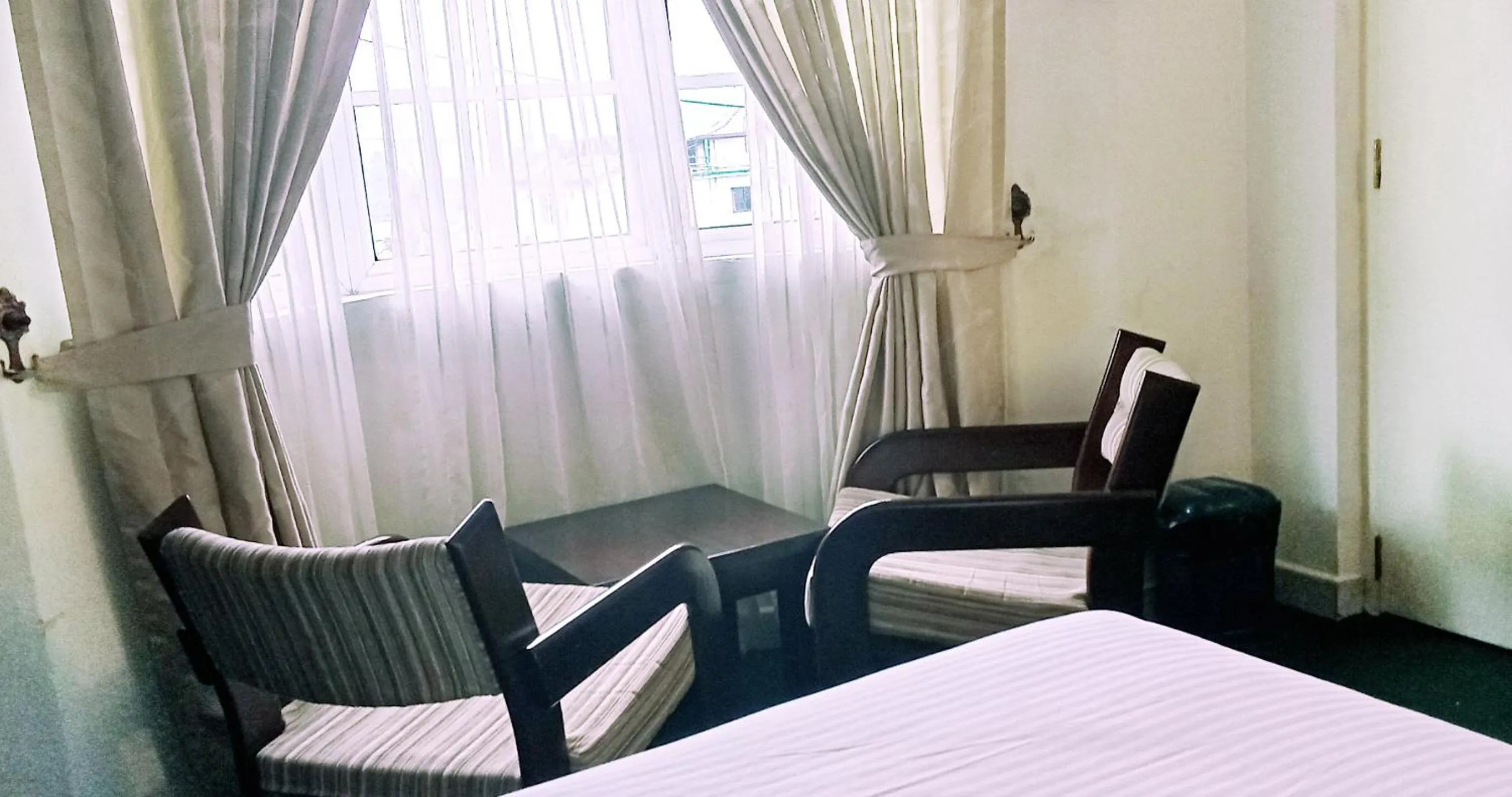 Bed in The Rock Hotel