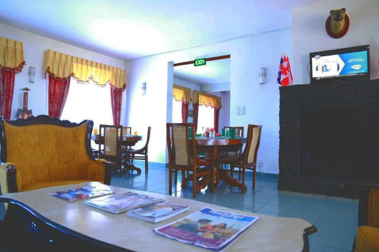 Seating area in The Rock Hotel