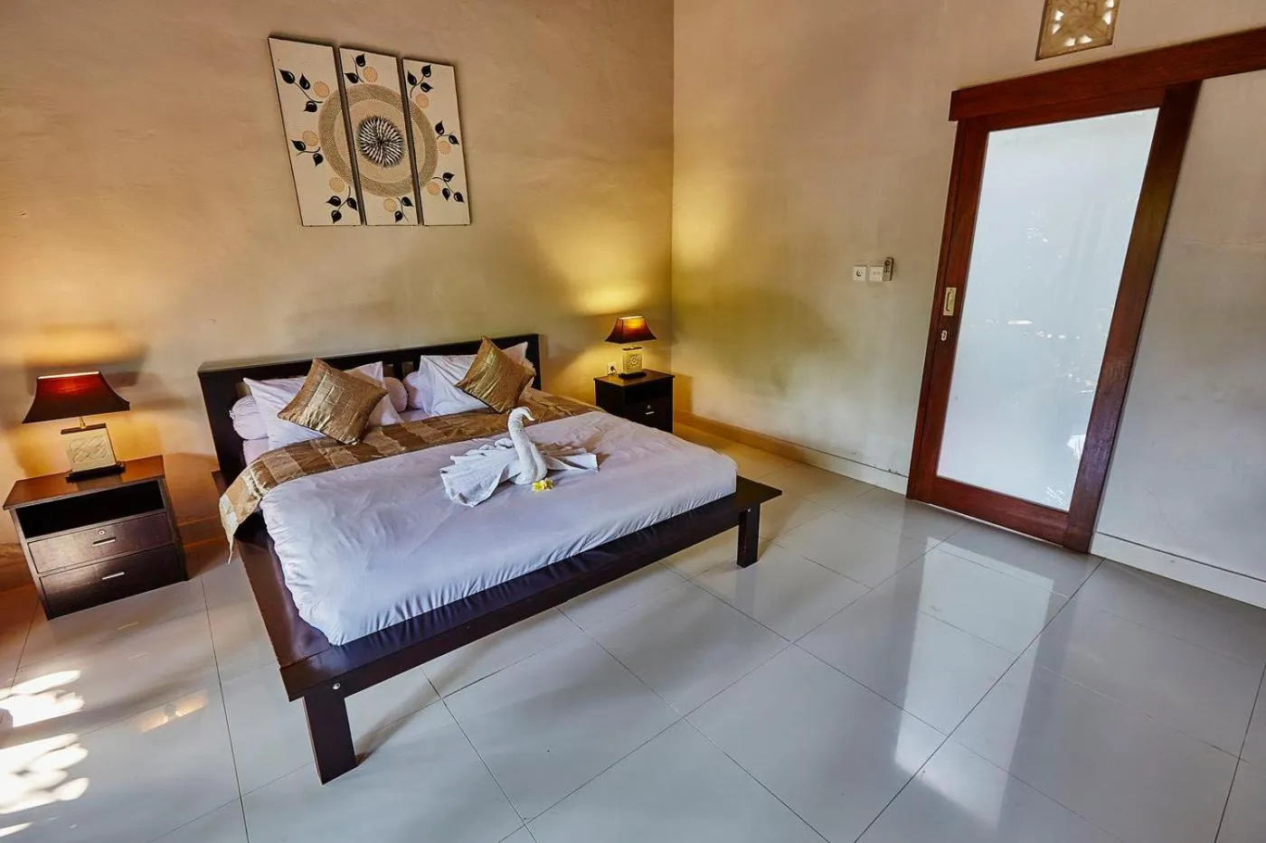 Bed in Matra Bali Guesthouse